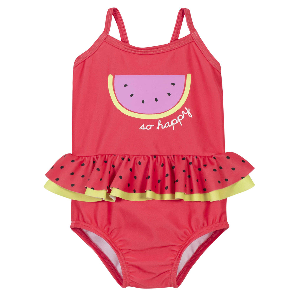 Baby & Toddler Girls Watermelon One-Piece Swimsuit