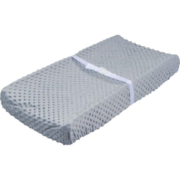 Baby Boys Dotted Gray Changing Pad Cover-Gerber Childrenswear