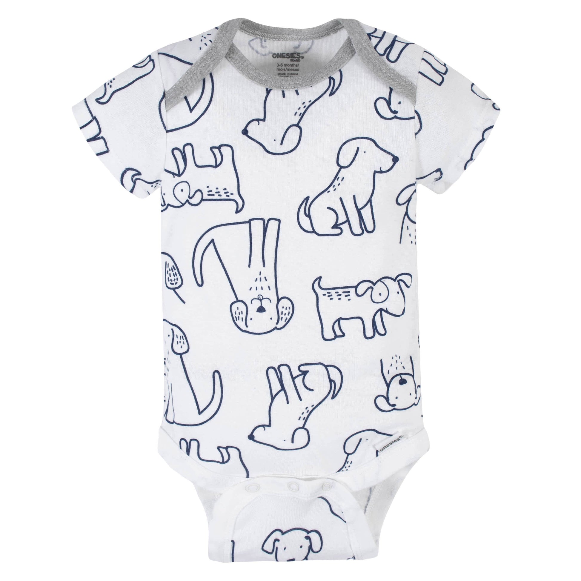 6-Piece Baby Boys Dog Onesies® Brand Bodysuits & Sleep 'n Plays Set-Gerber Childrenswear