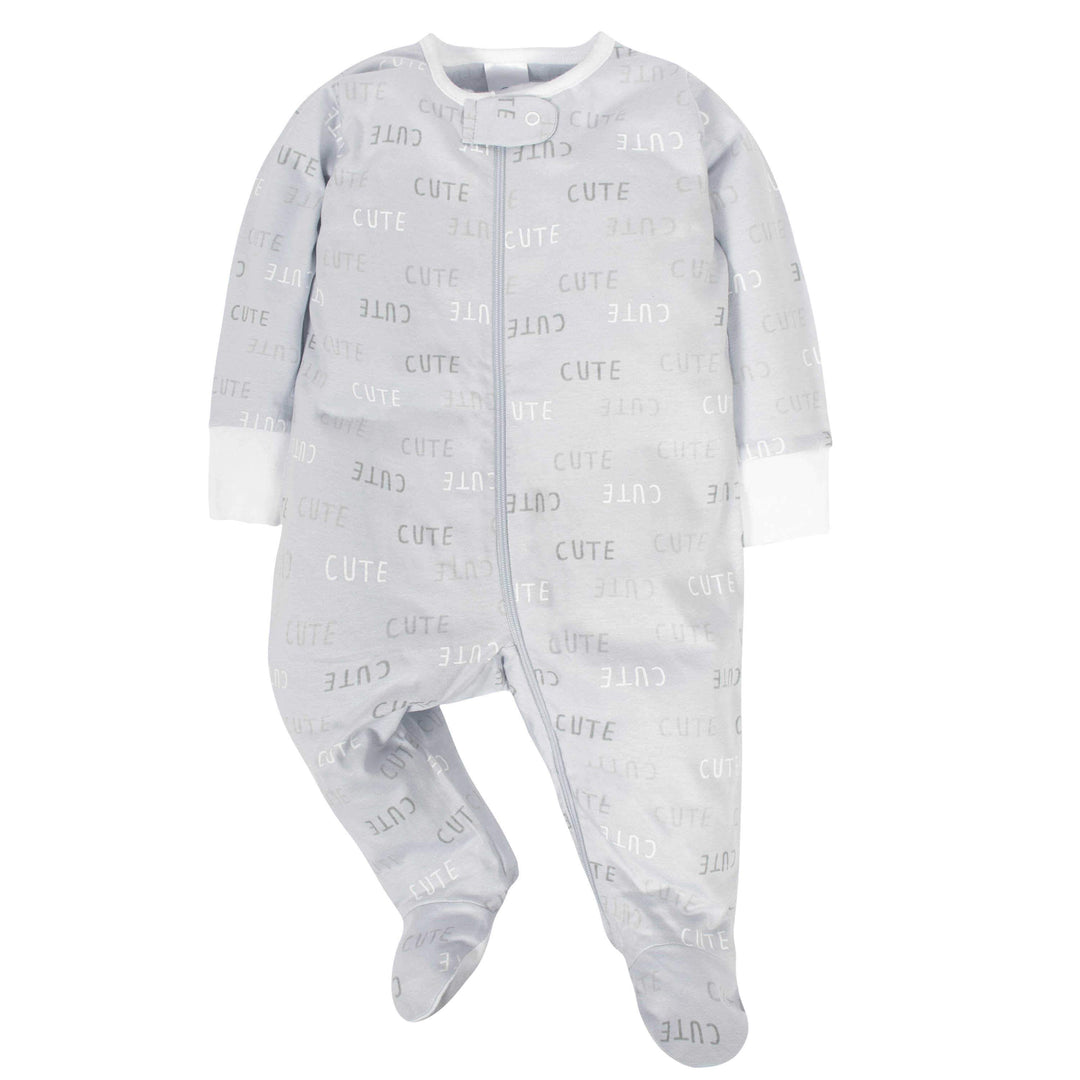 18-Piece Baby Neutral Sheep Sleep 'N Play, Onesies® Bodysuit, and Burpcloth Set-Gerber Childrenswear