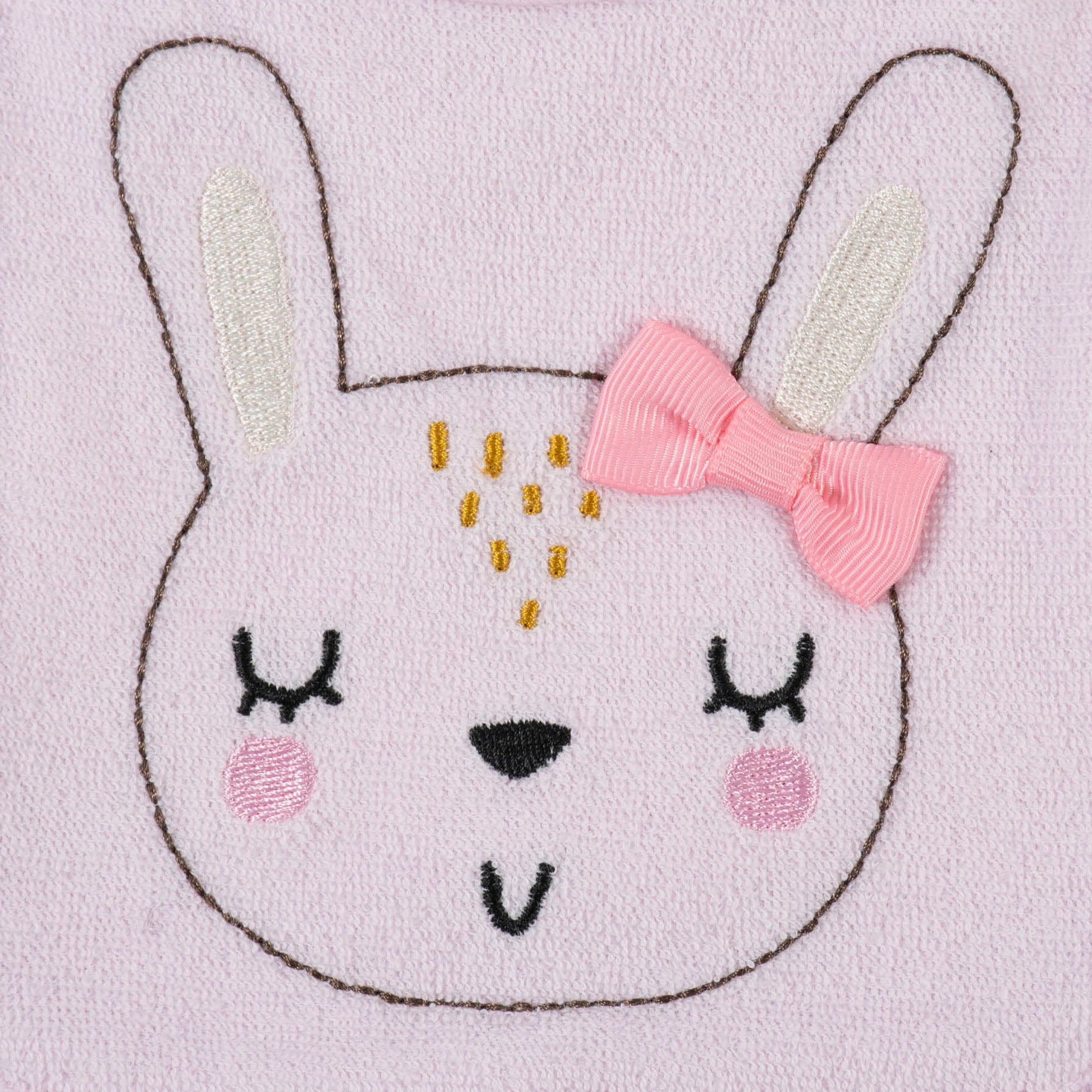 21-Piece Baby Girls Bunny Ballerina Terry Bib, Burpcloth, Mittens, Cap and Bootie Sock Set-Gerber Childrenswear