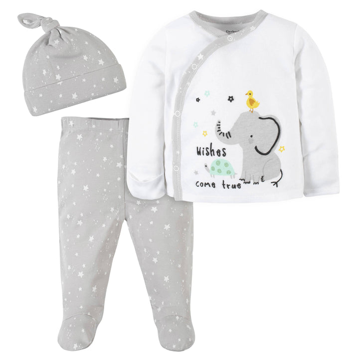 3-Piece Baby Neutral Baby Animals Take-Me-Home Set-Gerber Childrenswear