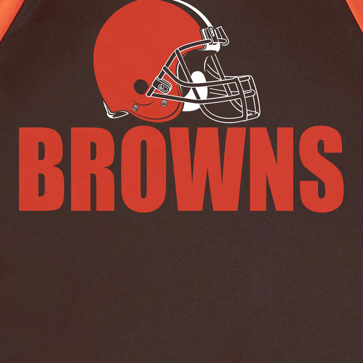 Cleveland Browns Boys Short Sleeve Tee Shirt-Gerber Childrenswear