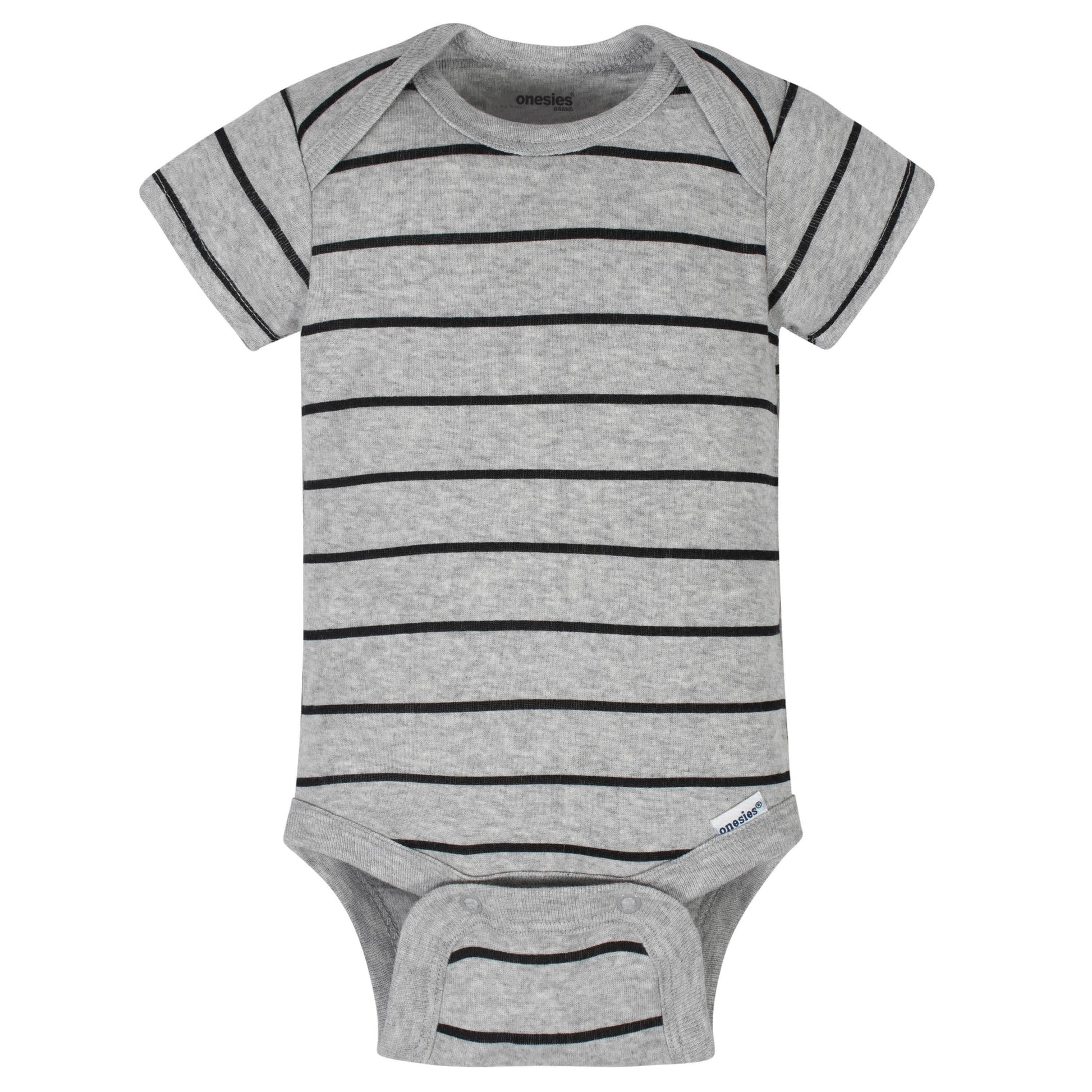 8-Pack Baby Boys Taco Onesies® Brand Bodysuits-Gerber Childrenswear