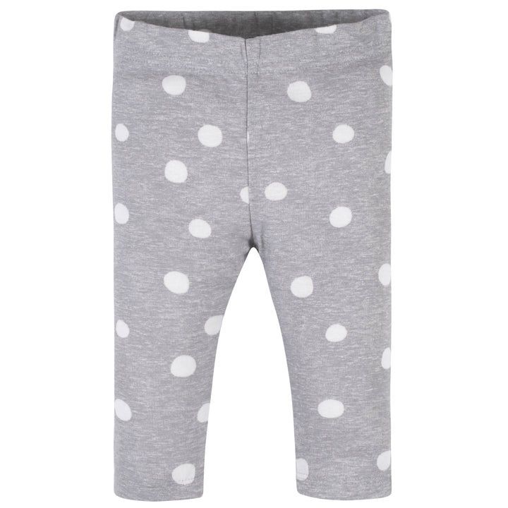 4-Piece Baby Girls Bee Garden Onesies® Bodysuit, Tee, Skort & Pant Set-Gerber Childrenswear