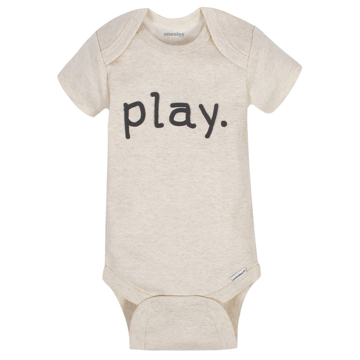 6-Piece Baby Neutral Play Onesies® Brand Bodysuits & Pants Set-Gerber Childrenswear