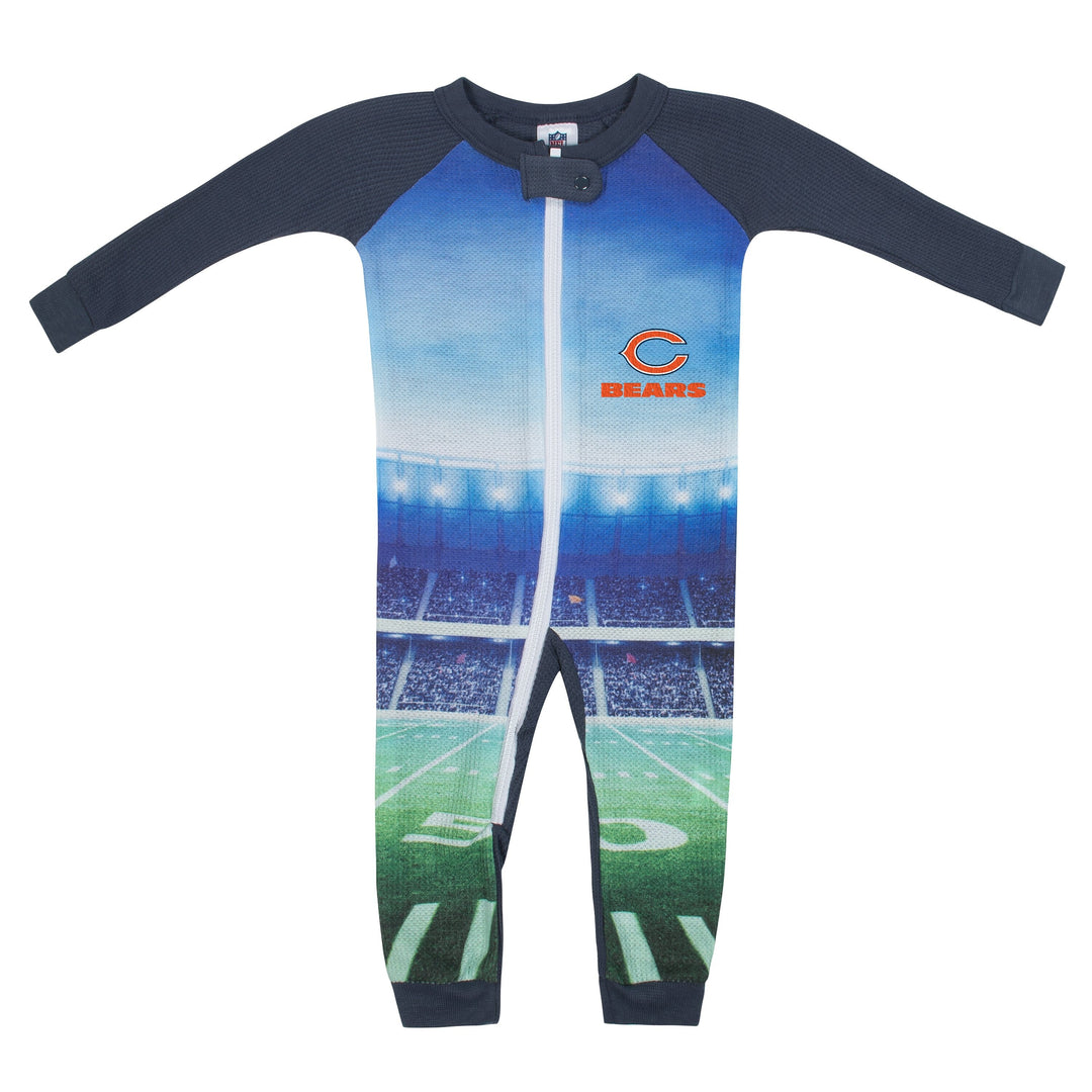 Chicago Bears Boys Union Suit-Gerber Childrenswear