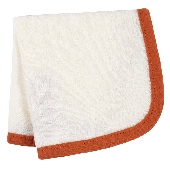 4-Piece Boys Fox Hooded Towel & Washcloth Set-Gerber Childrenswear