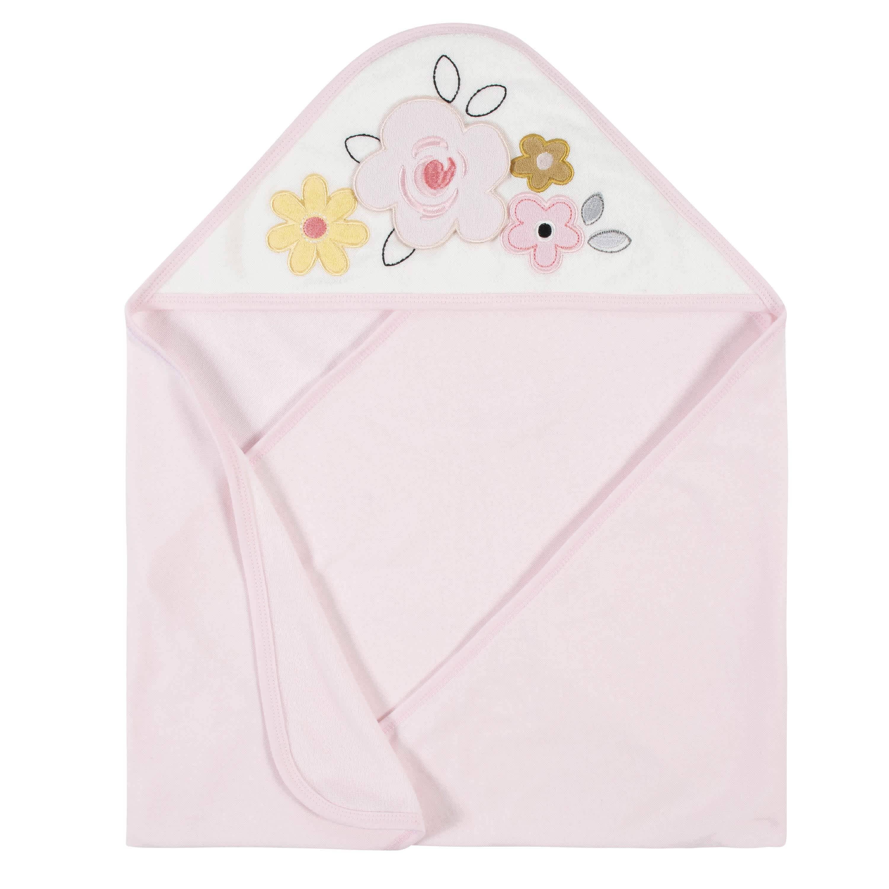 2-Pack Baby Girls Ballerina Hooded Towels-Gerber Childrenswear