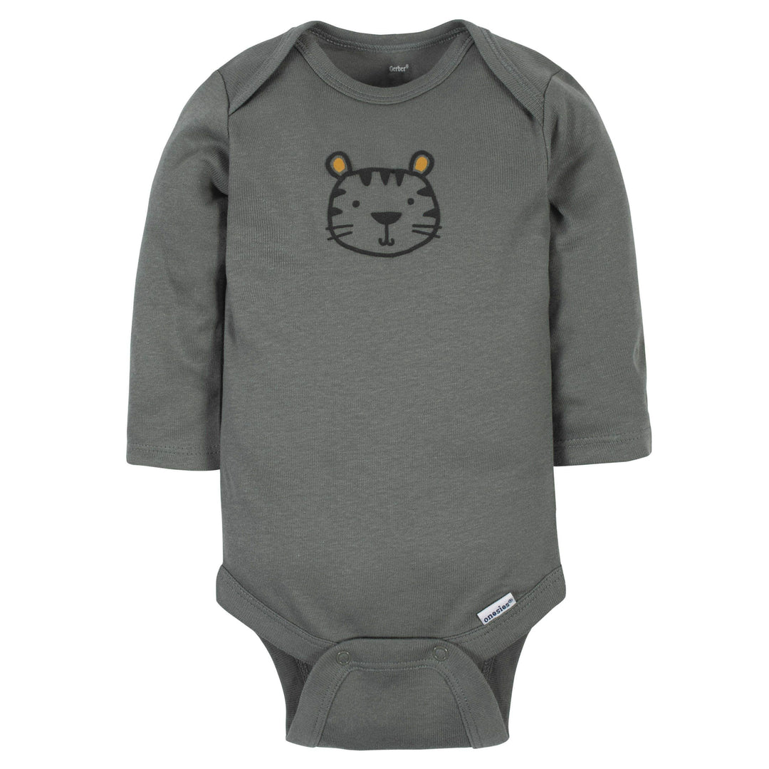 18-Piece Baby Boys Tiger Sleep 'N Play, Onesies® Bodysuit, and Burpcloth Set-Gerber Childrenswear