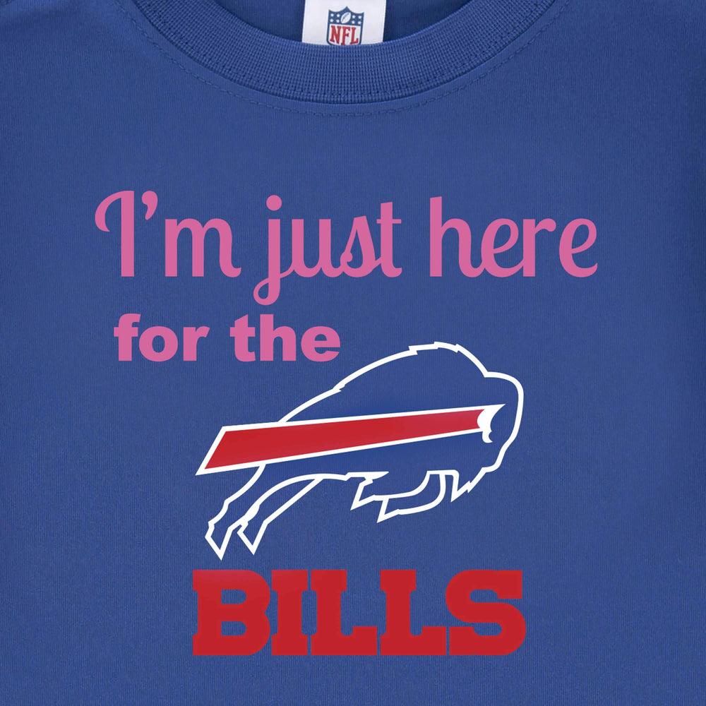 Buffalo Bills Girls Short Sleeve Tee Shirt-Gerber Childrenswear