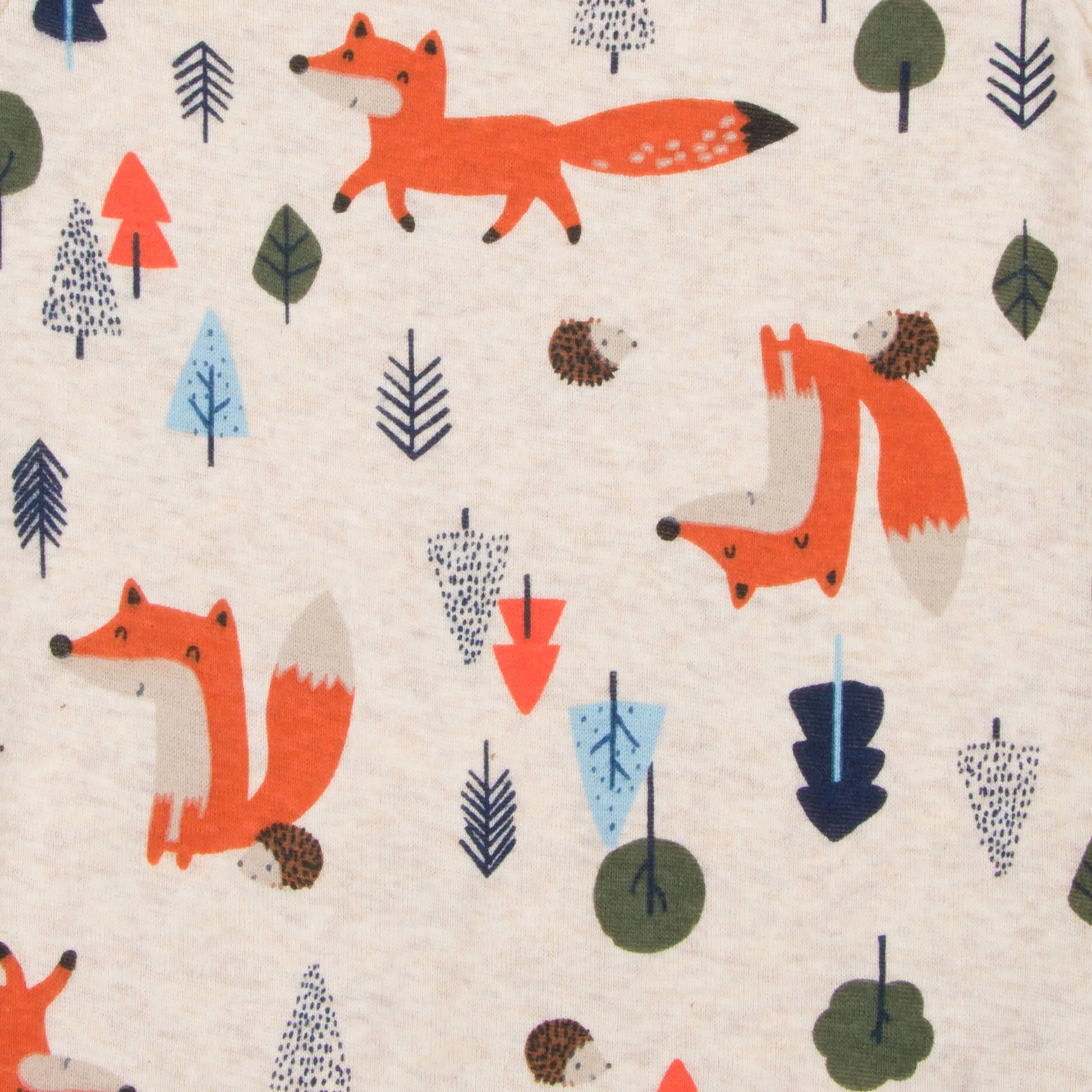 5-Pack Baby Boys Fox Short Sleeve Onesies® Bodysuits