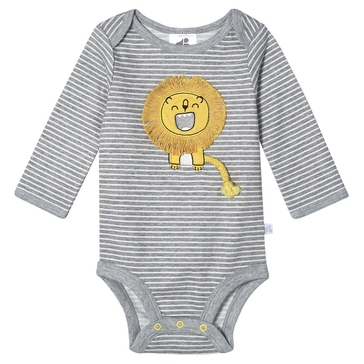 Organic Baby Boys 2-Piece Lil' Lion Long Sleeve Bodysuit and Pant Set-Gerber Childrenswear