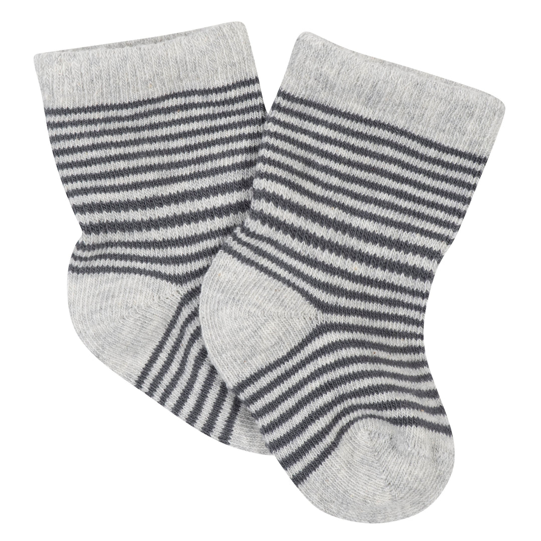 6-Pack Baby Boys Dino Wiggle-Proof™ Socks-Gerber Childrenswear