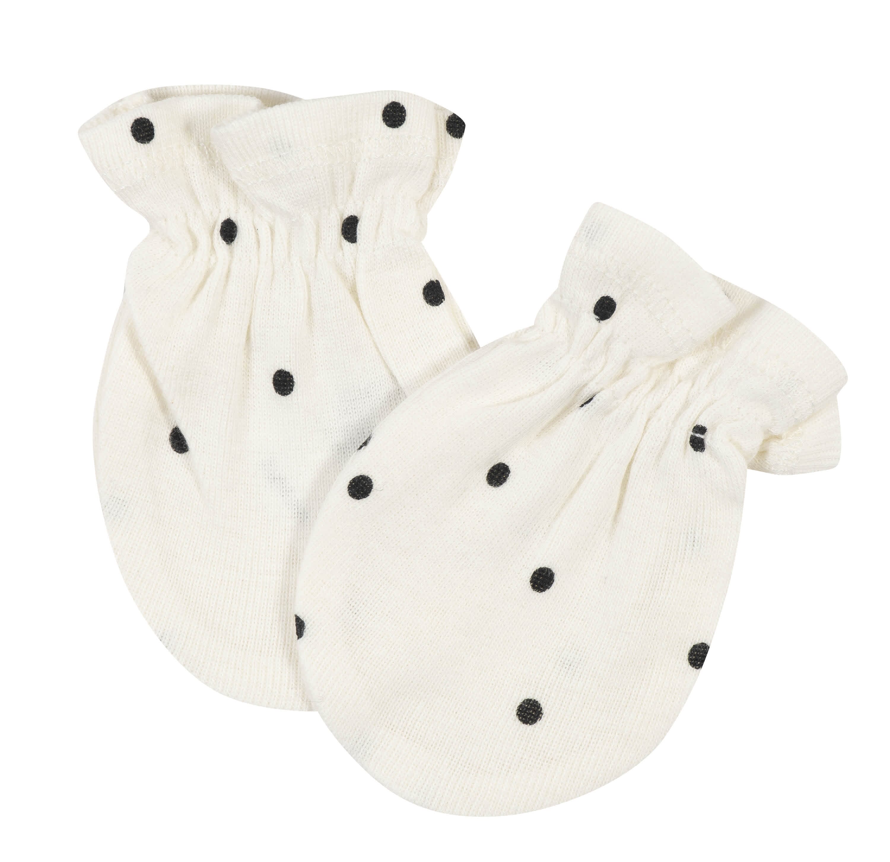 3-Pack Baby Girls Ballerina No Scratch Mittens-Gerber Childrenswear