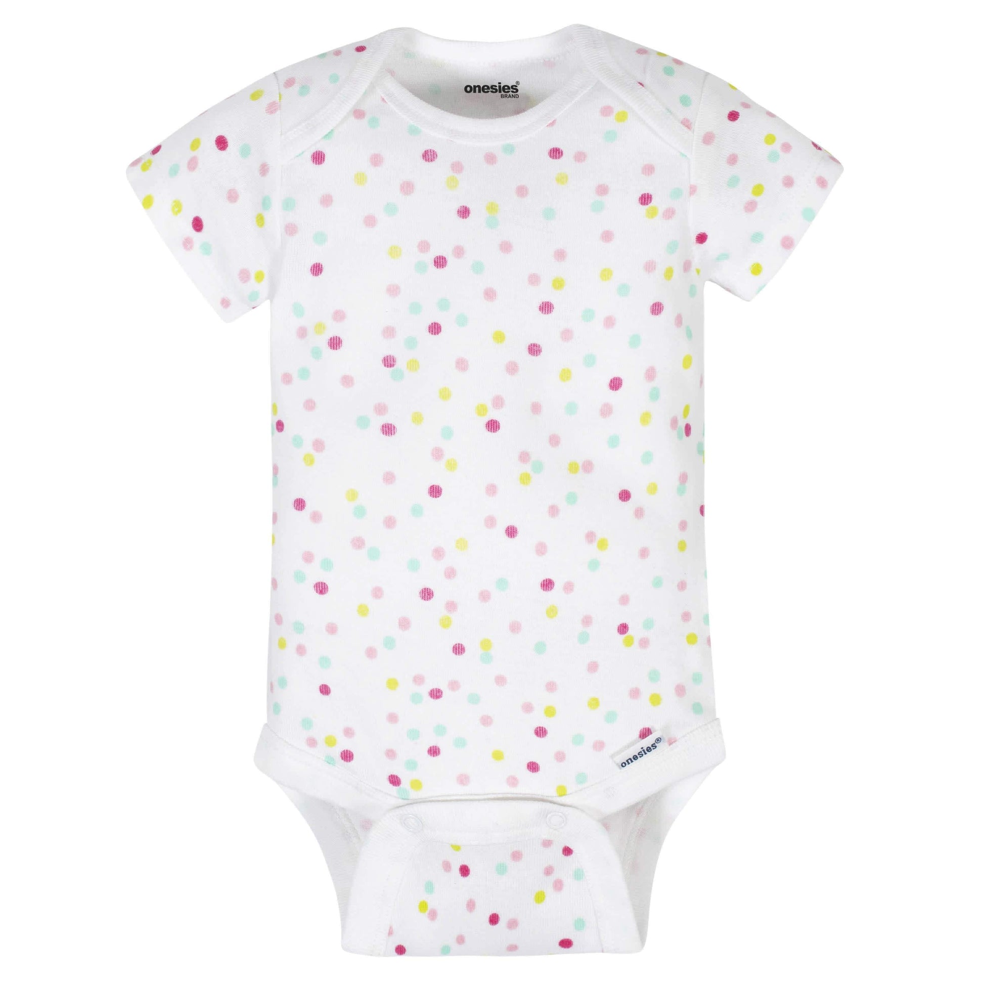 8-Pack Baby Girls Sweet Treats Onesies® Brand Bodysuits-Gerber Childrenswear