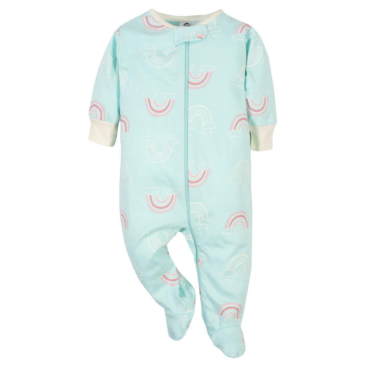 Gerber® Organic 2-Pack Baby Girls Rainbow Sleep 'N Plays-Gerber Childrenswear