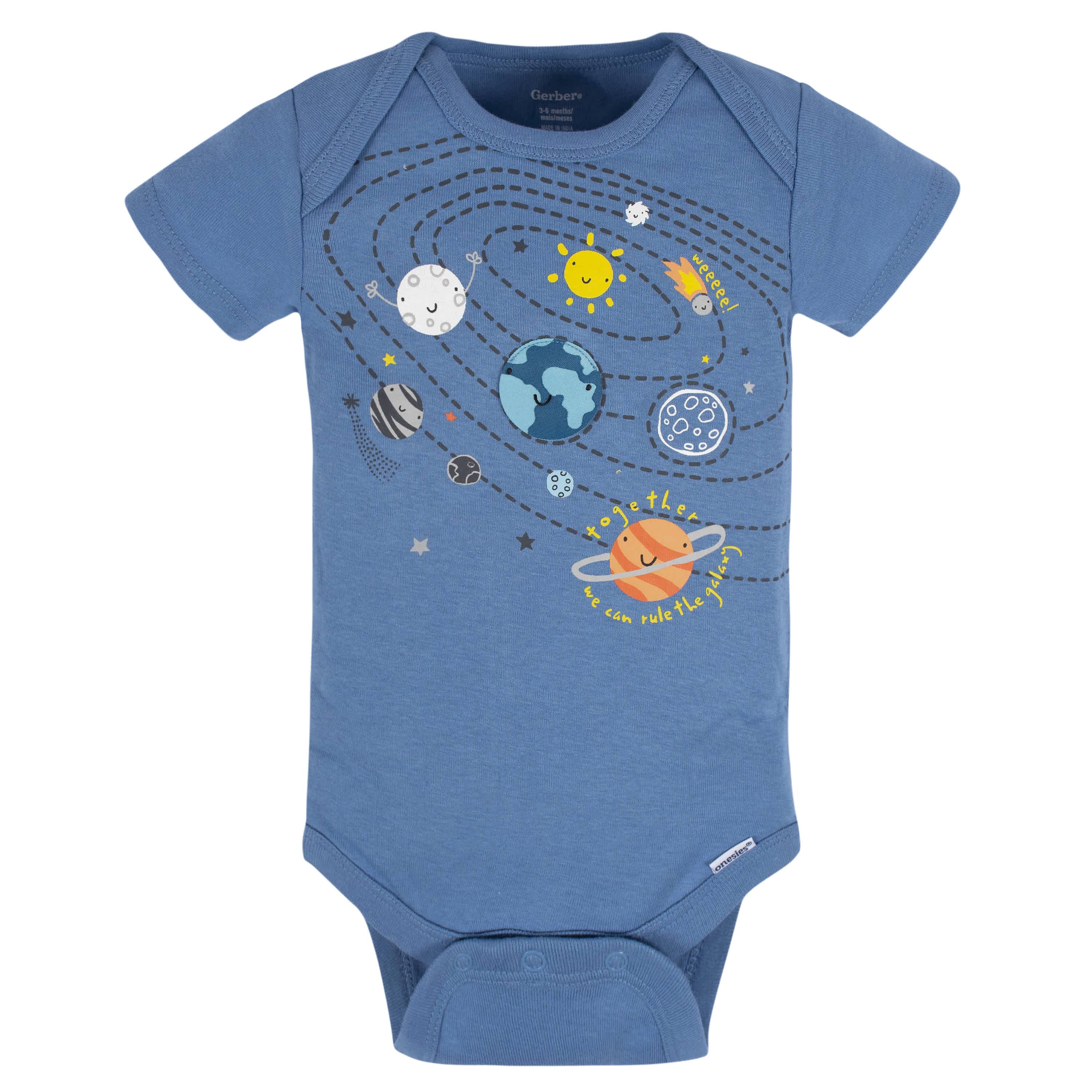 5-Pack Baby Boys Space Onesies® Bodysuits
