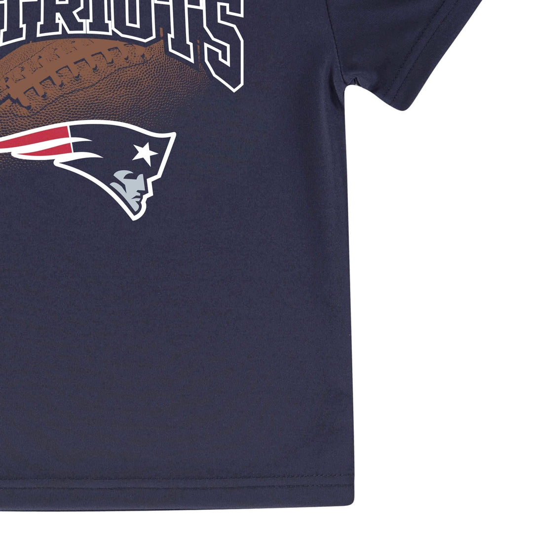 New England Patriots Toddler Boys Tee Shirt-Gerber Childrenswear