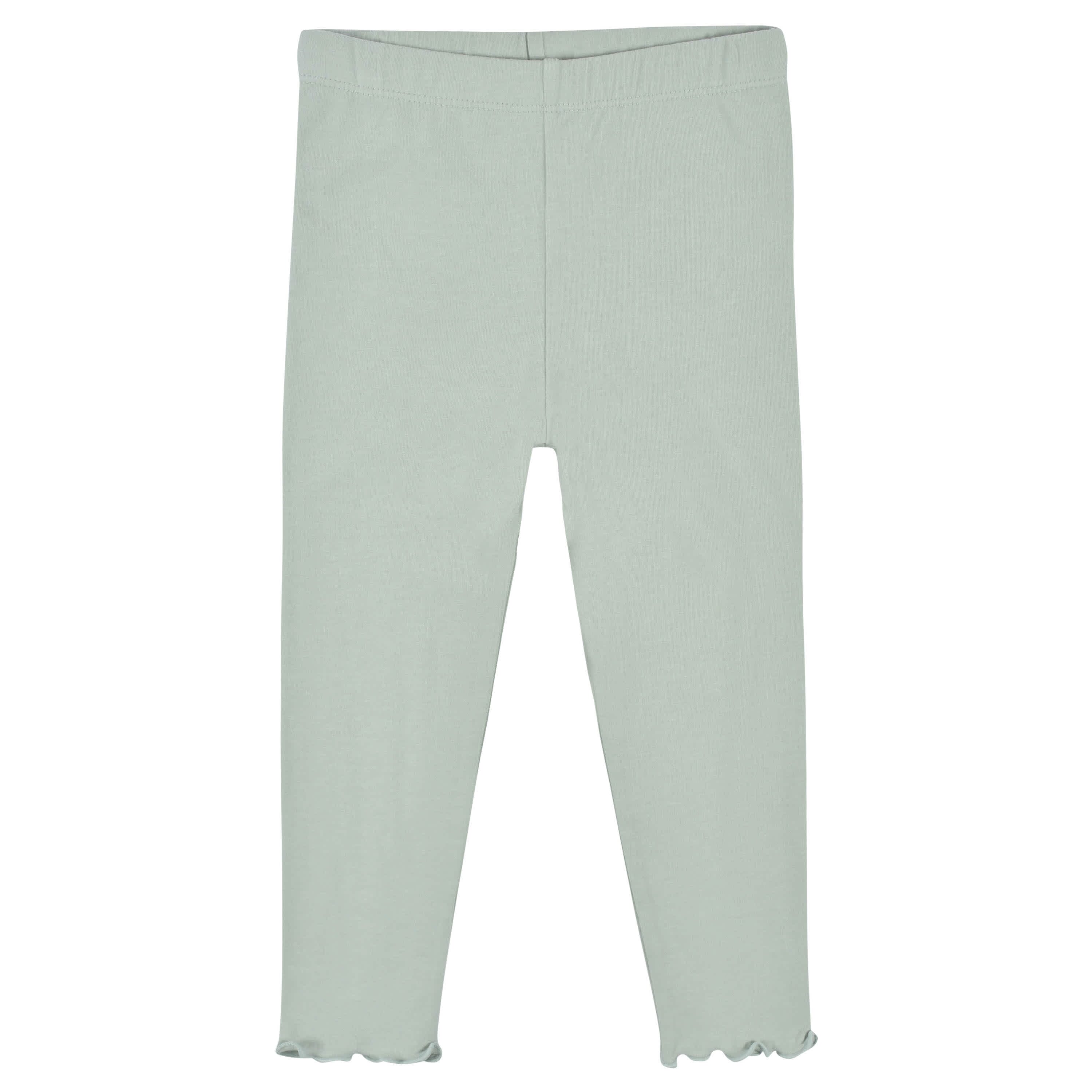 3-Pack Infant & Toddler Girls Mint Floral Leggings