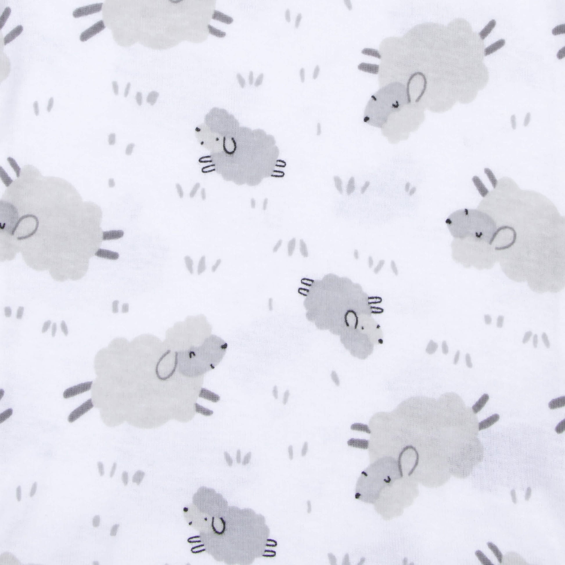 5-Pack Baby Neutral Lamb Short Sleeve Onesies® Bodysuits