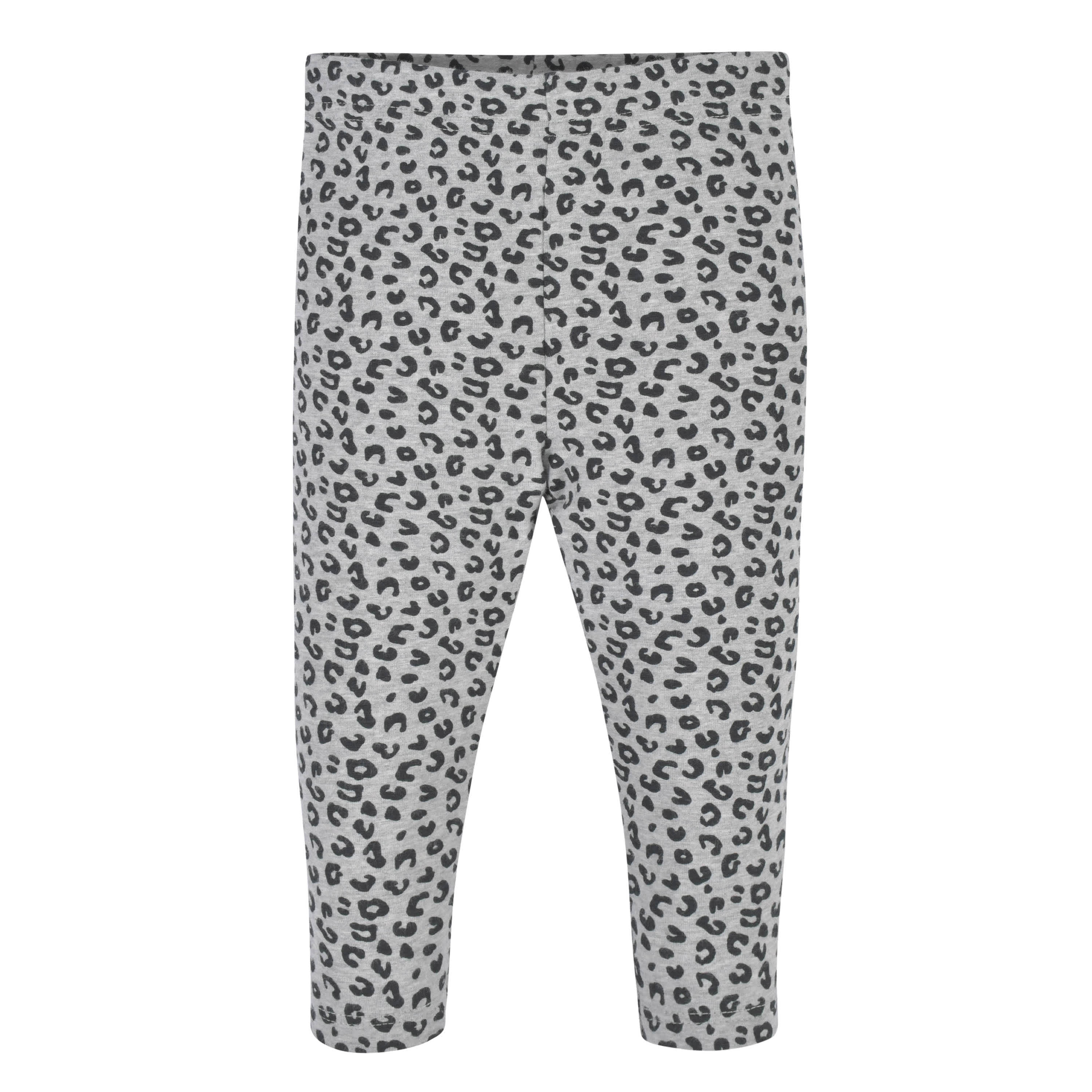 3-Pack Baby & Toddler Girls Cheetah Premium Leggings-Gerber Childrenswear