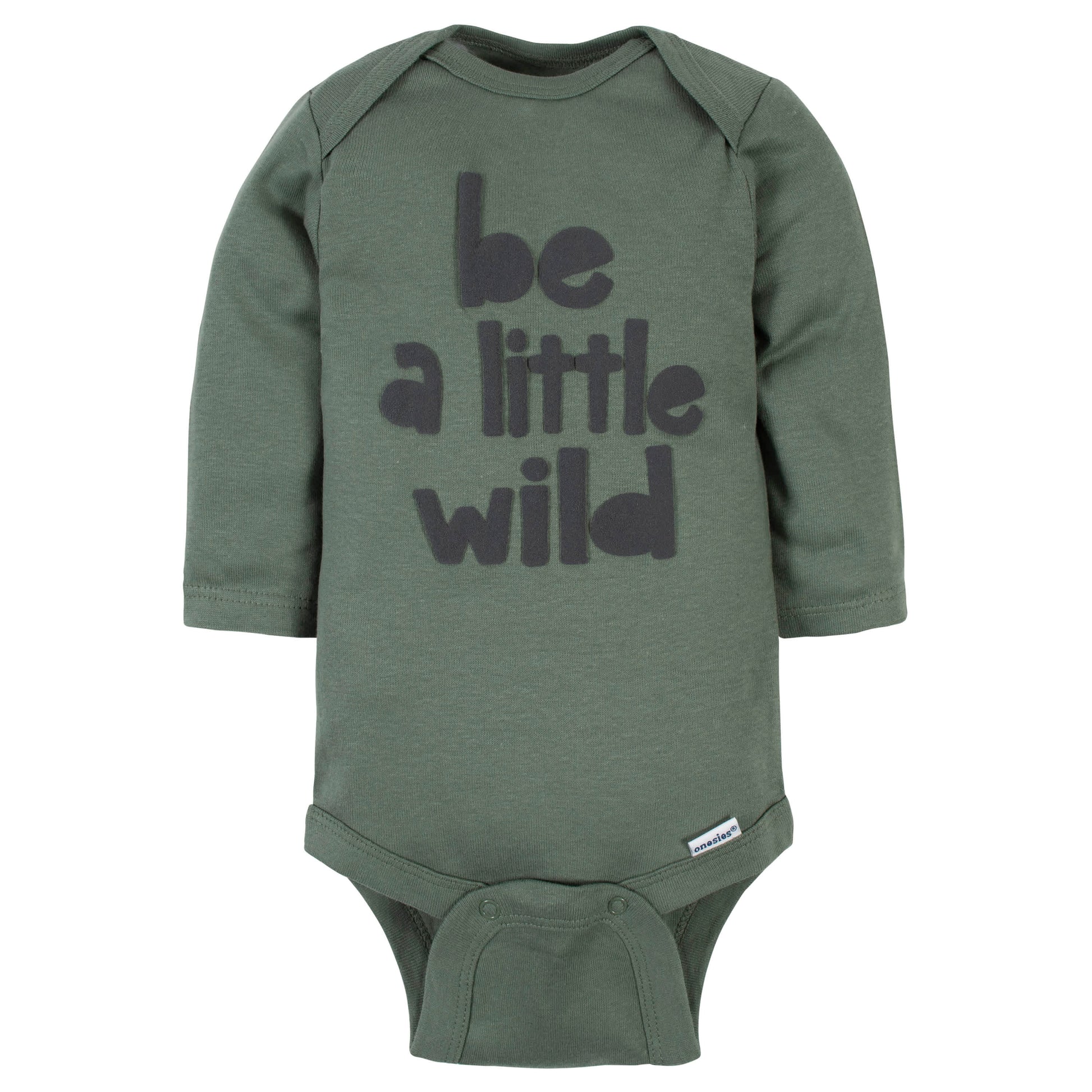5-Pack Baby Boys Dino Long Sleeve Onesies® Bodysuits