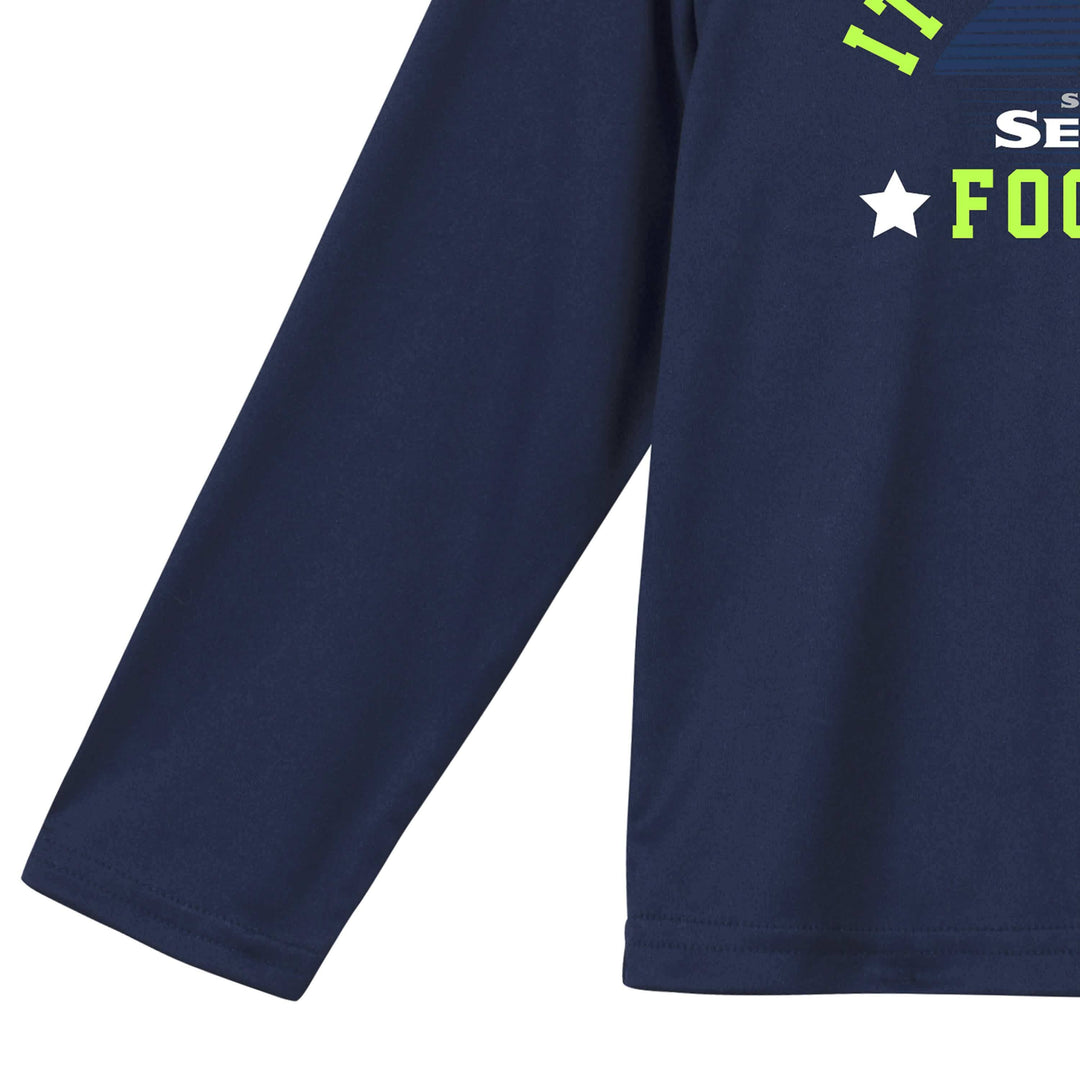 Seattle Seahawks Baby & Toddler Boys Long Sleeve Tee Shirt-Gerber Childrenswear