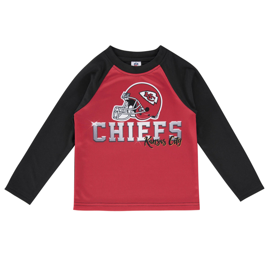 Kansas City Chiefs Toddler Boys' Long Sleeve Tee-Gerber Childrenswear