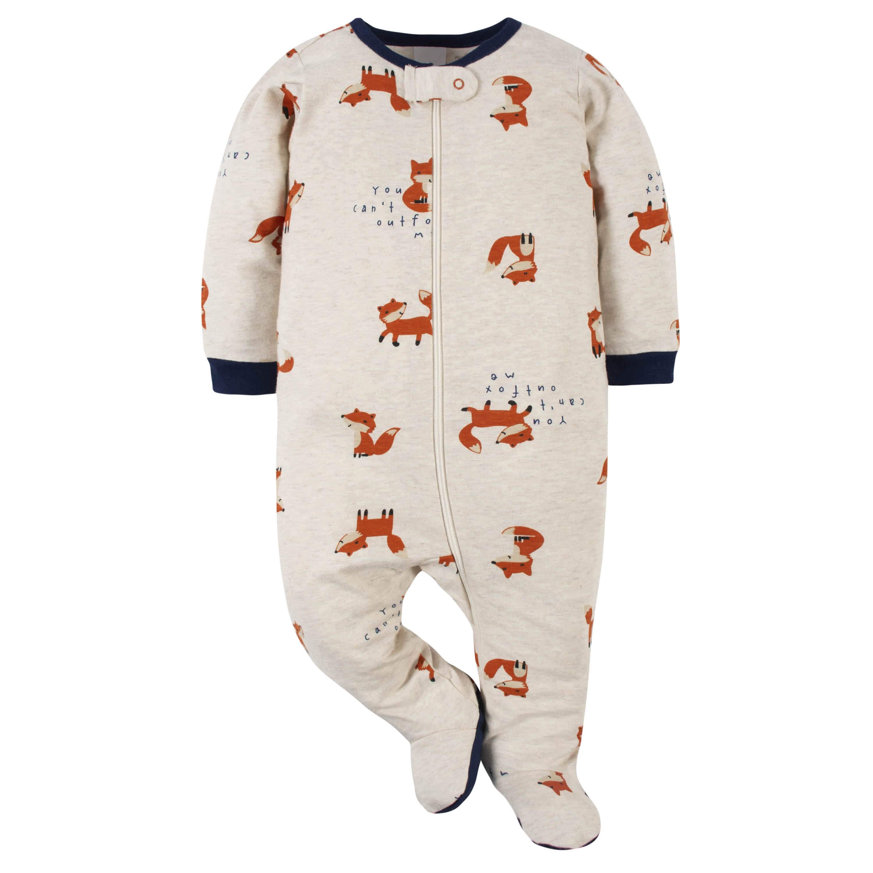 2-Pack Baby Boys Fox Sleep 'n Plays-Gerber Childrenswear