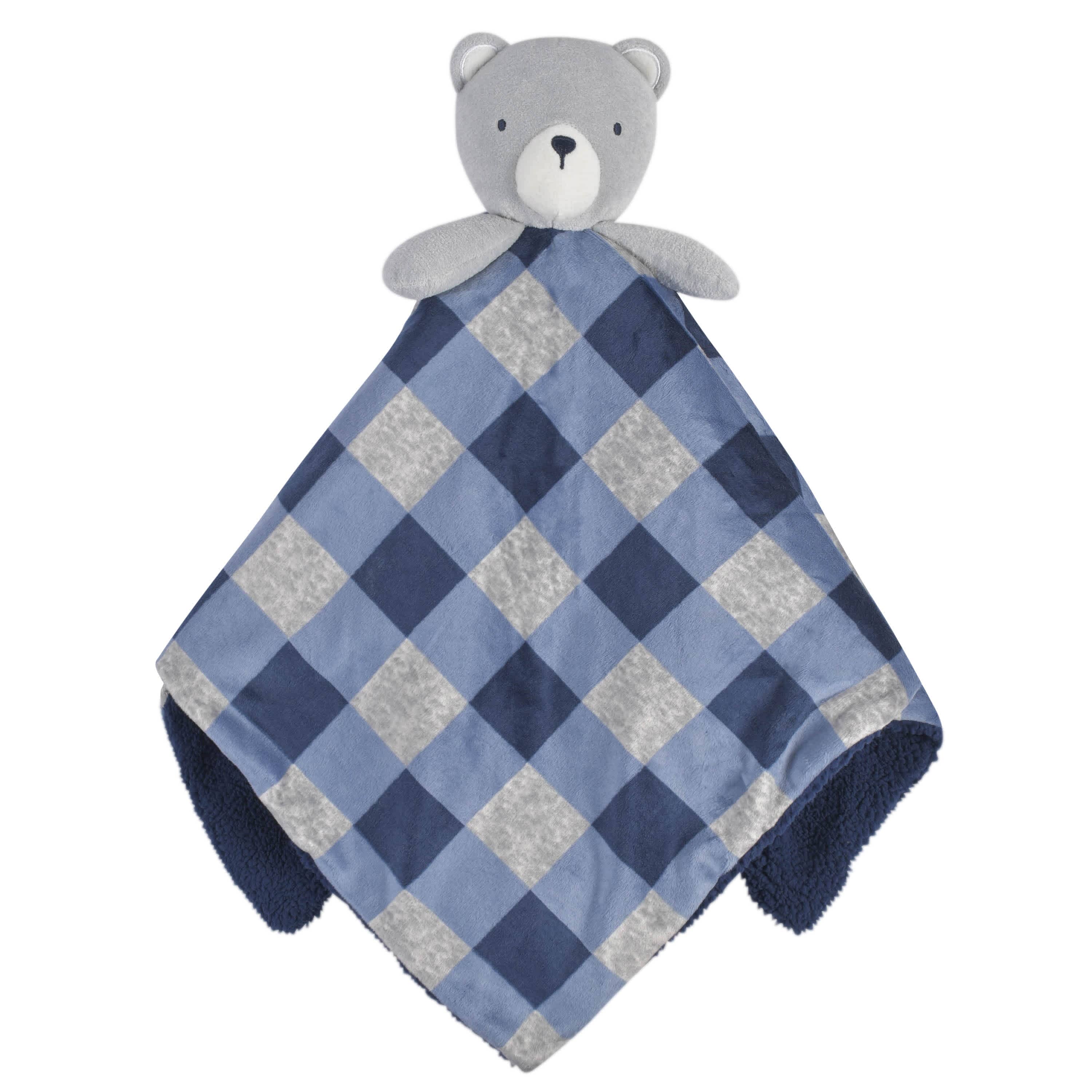 2-Piece Baby & Toddler Boys Bear Blanket & Security Blanket Set-Gerber Childrenswear