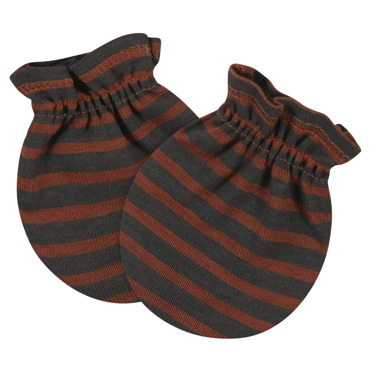 8-Piece Baby Boys Dino Caps & Mittens Set-Gerber Childrenswear