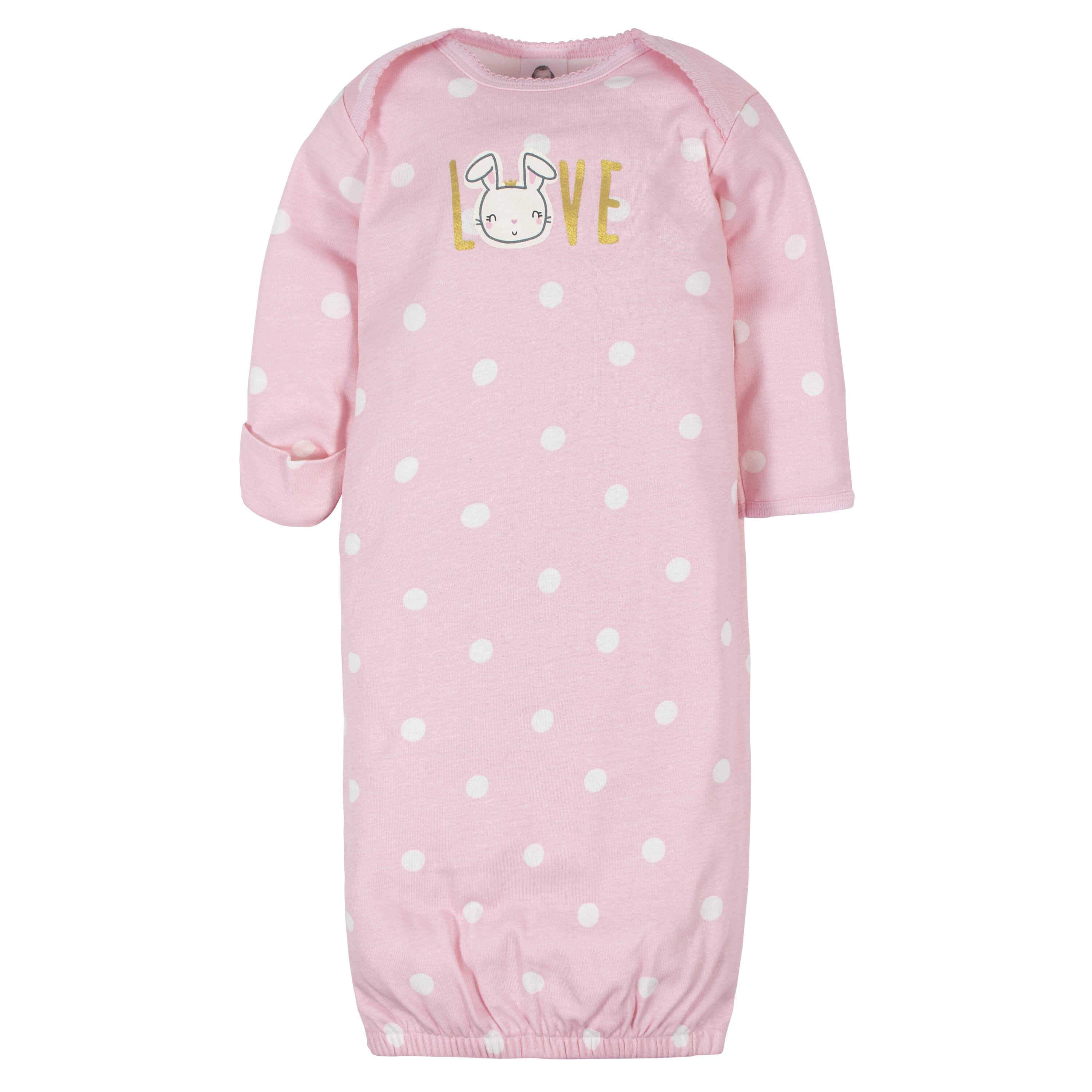 Gerber® 4-Pack Baby Girls Princess Gowns-Gerber Childrenswear