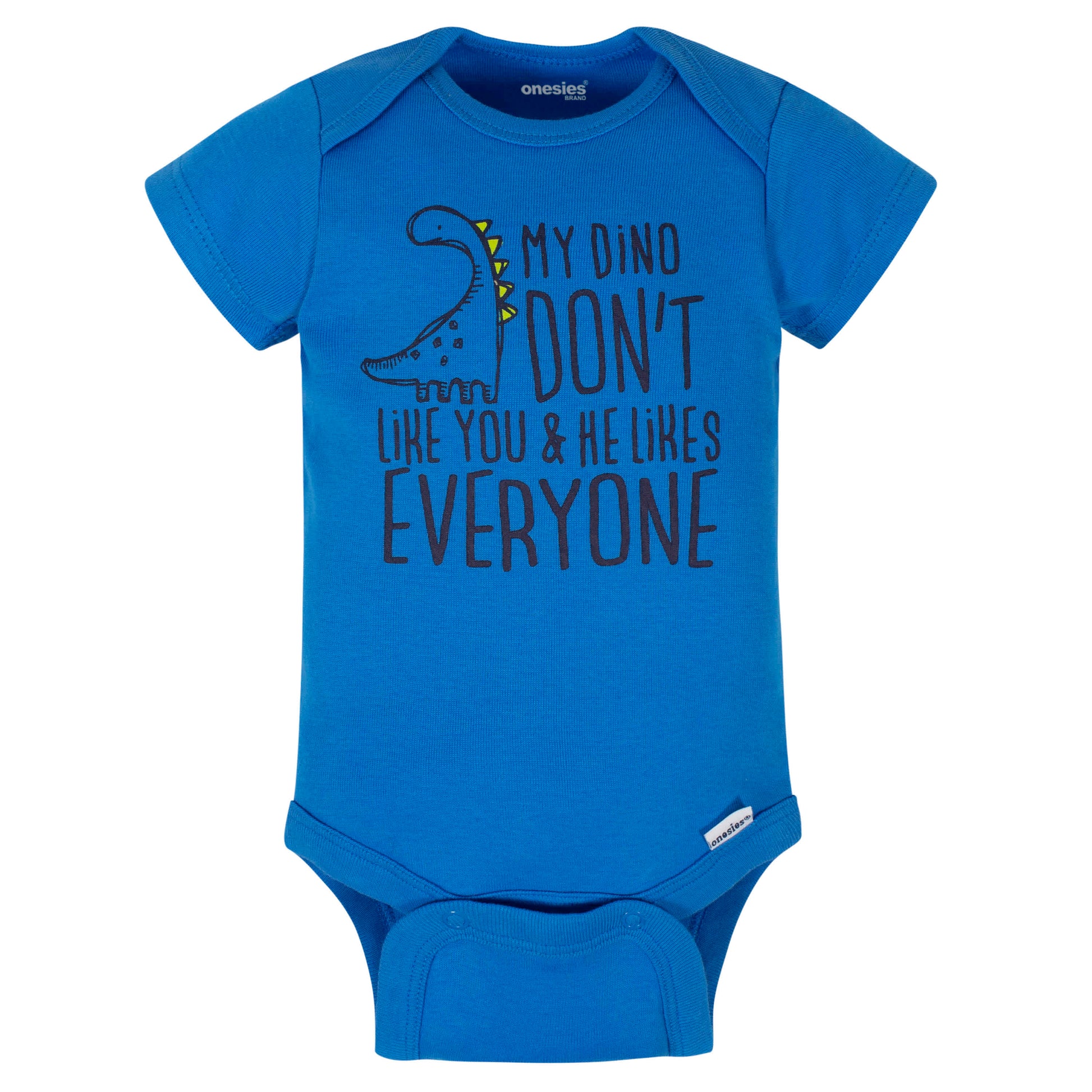 8-Pack Baby Boys Dino Onesies® Brand Bodysuits-Gerber Childrenswear