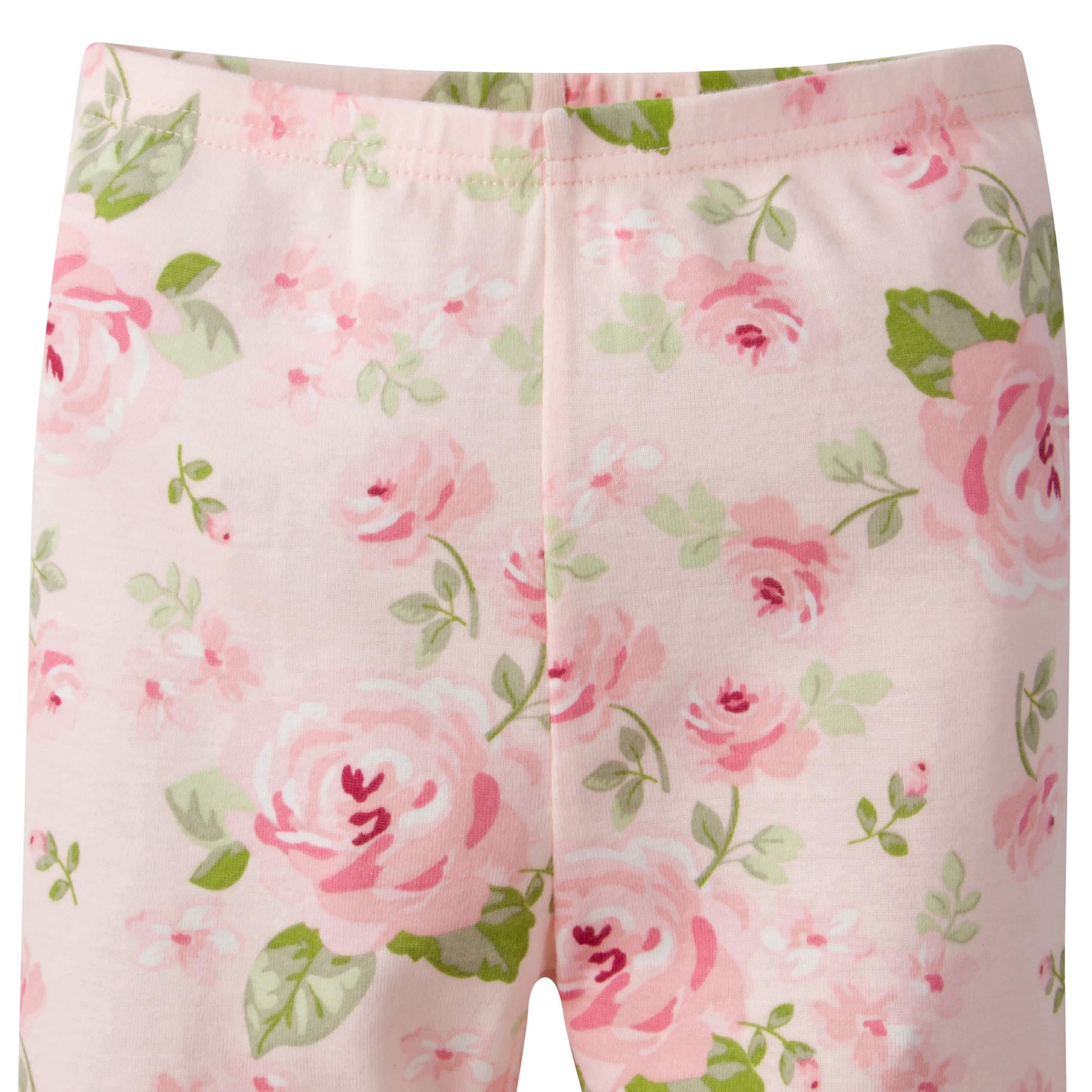 4-Piece Infant & Toddler Girls Rose Snug Fit Cotton Pajamas-Gerber Childrenswear