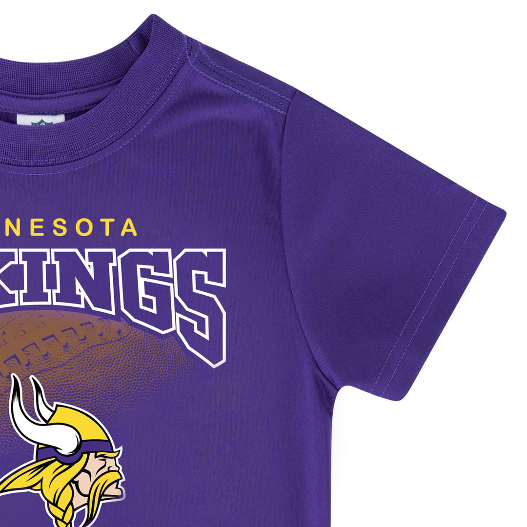 Minnesota Vikings Boys Tee Shirt-Gerber Childrenswear