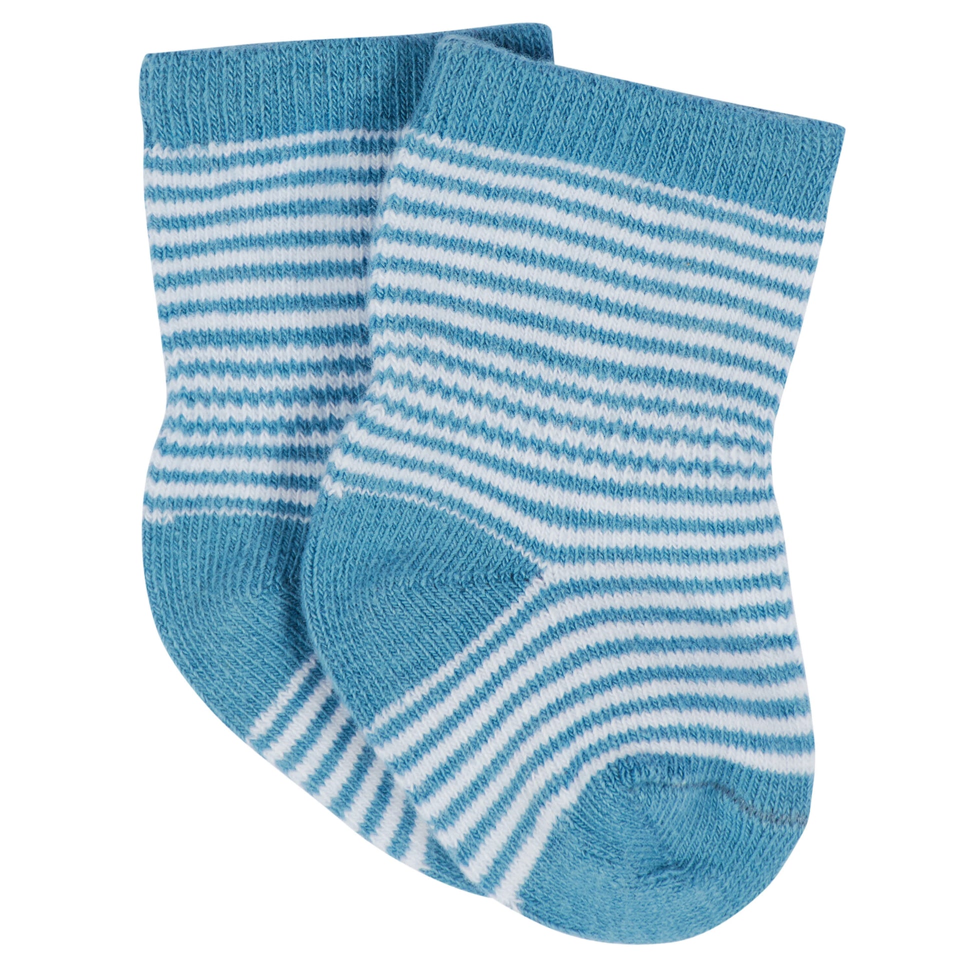 12-Pack Baby & Toddler Boys Construction Zone Jersey Crew Wiggle Proof® Socks