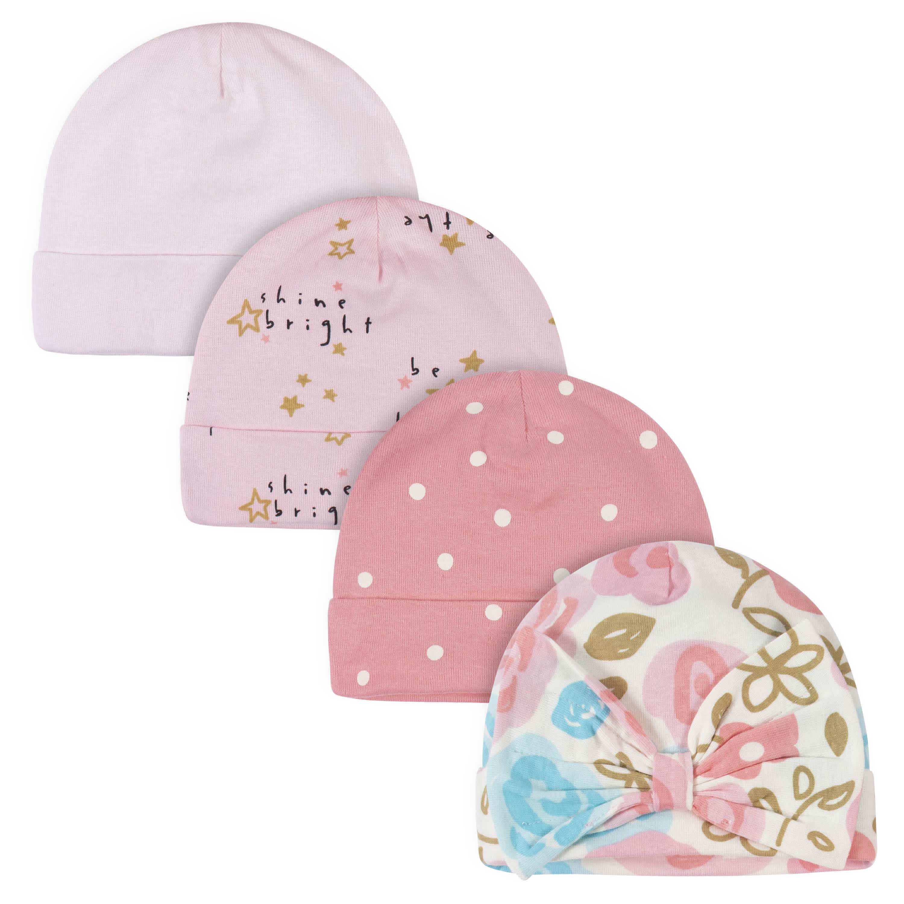 21-Piece Baby Girls Princess Terry Bib, Burpcloth, Mittens, Cap and Bootie Sock Set-Gerber Childrenswear