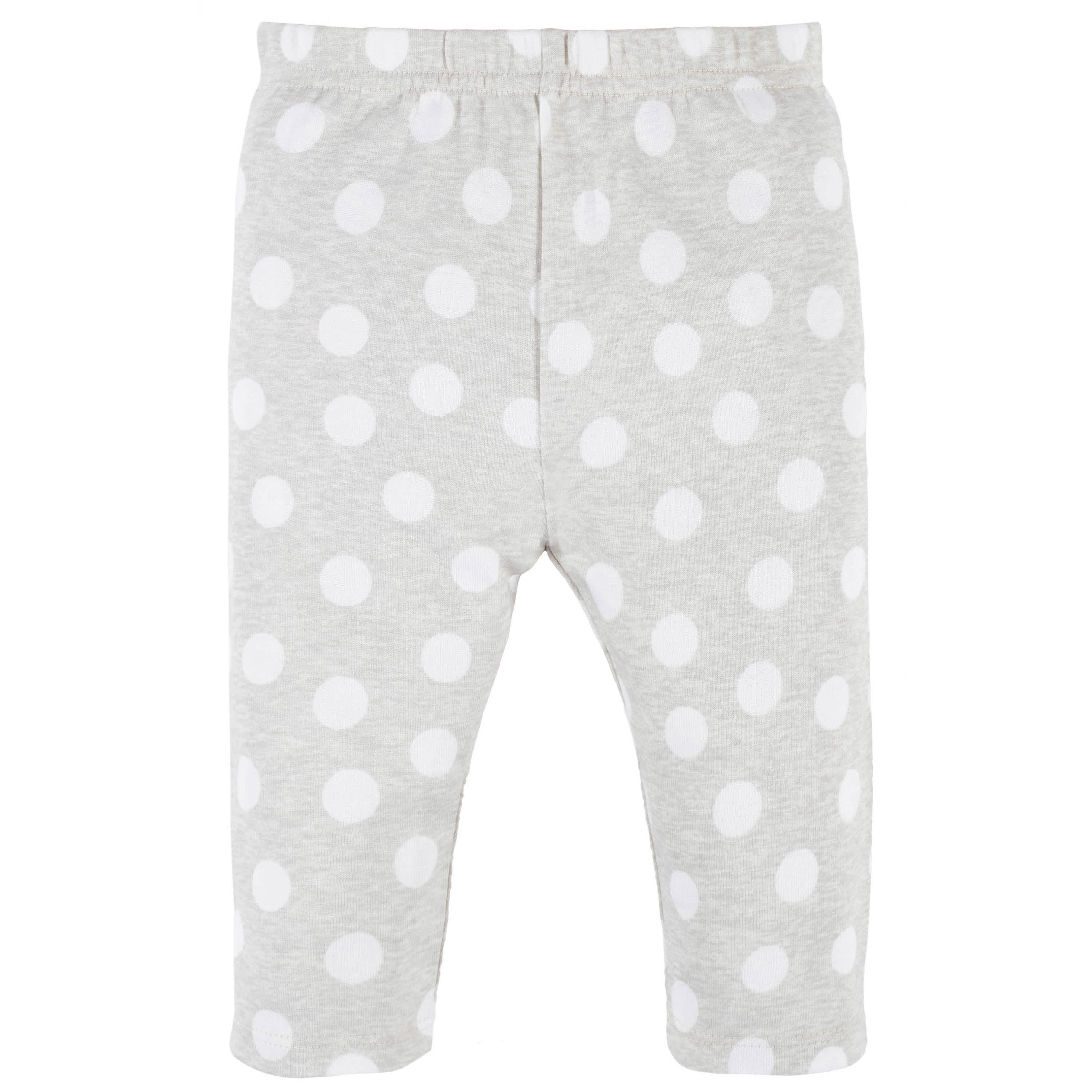 4-Piece Baby Girls Dots Of Rainbows Onesies® Bodysuit, Tee, Skort & Pant Set-Gerber Childrenswear