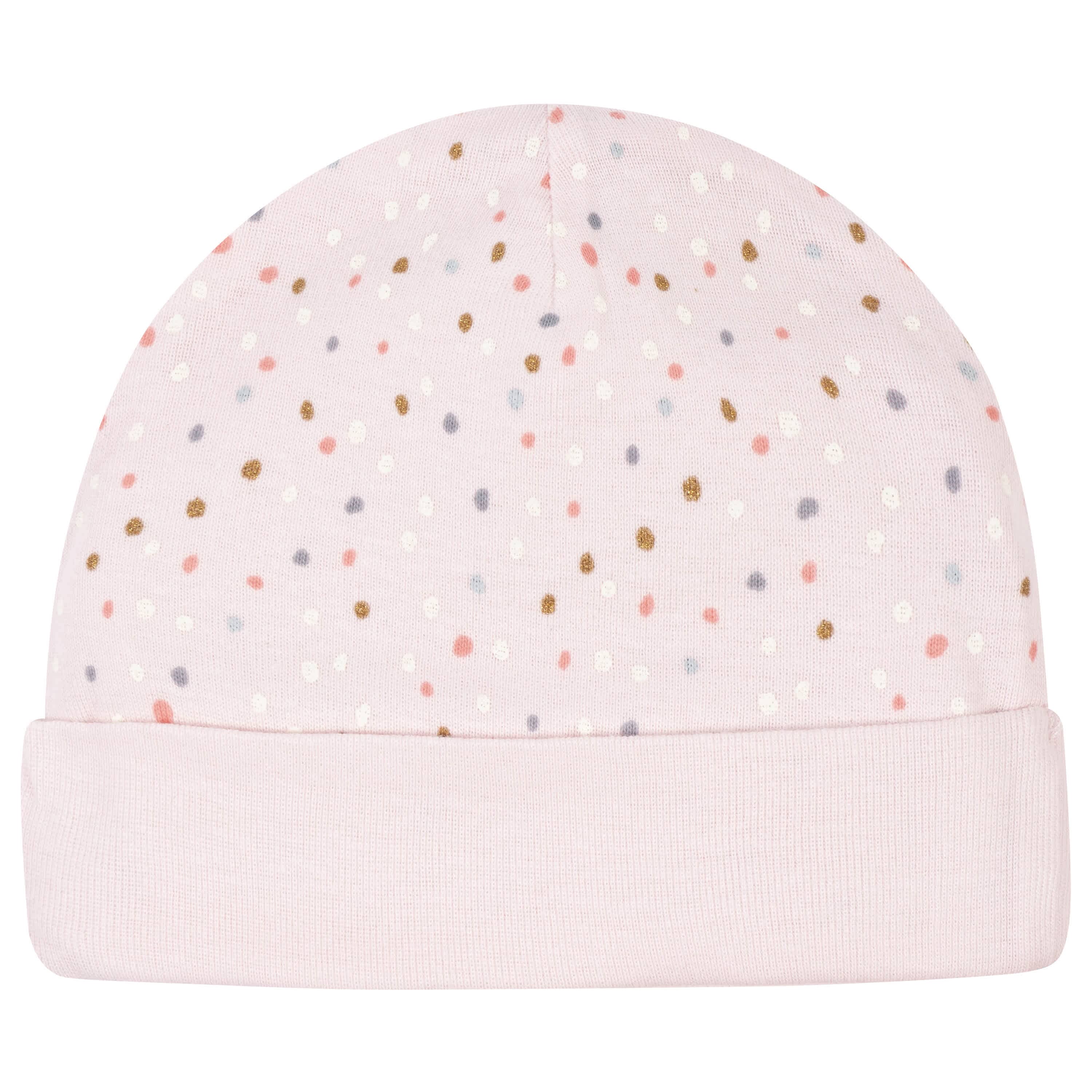 5-Pack Baby Girls Ballerina Caps-Gerber Childrenswear