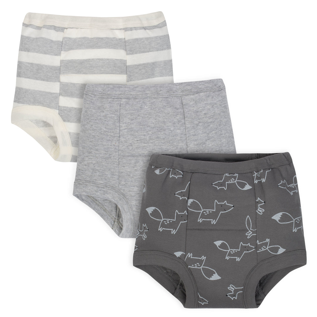 Gerber® 3-Pack Toddler Boys Fox Training Pants-Gerber Childrenswear