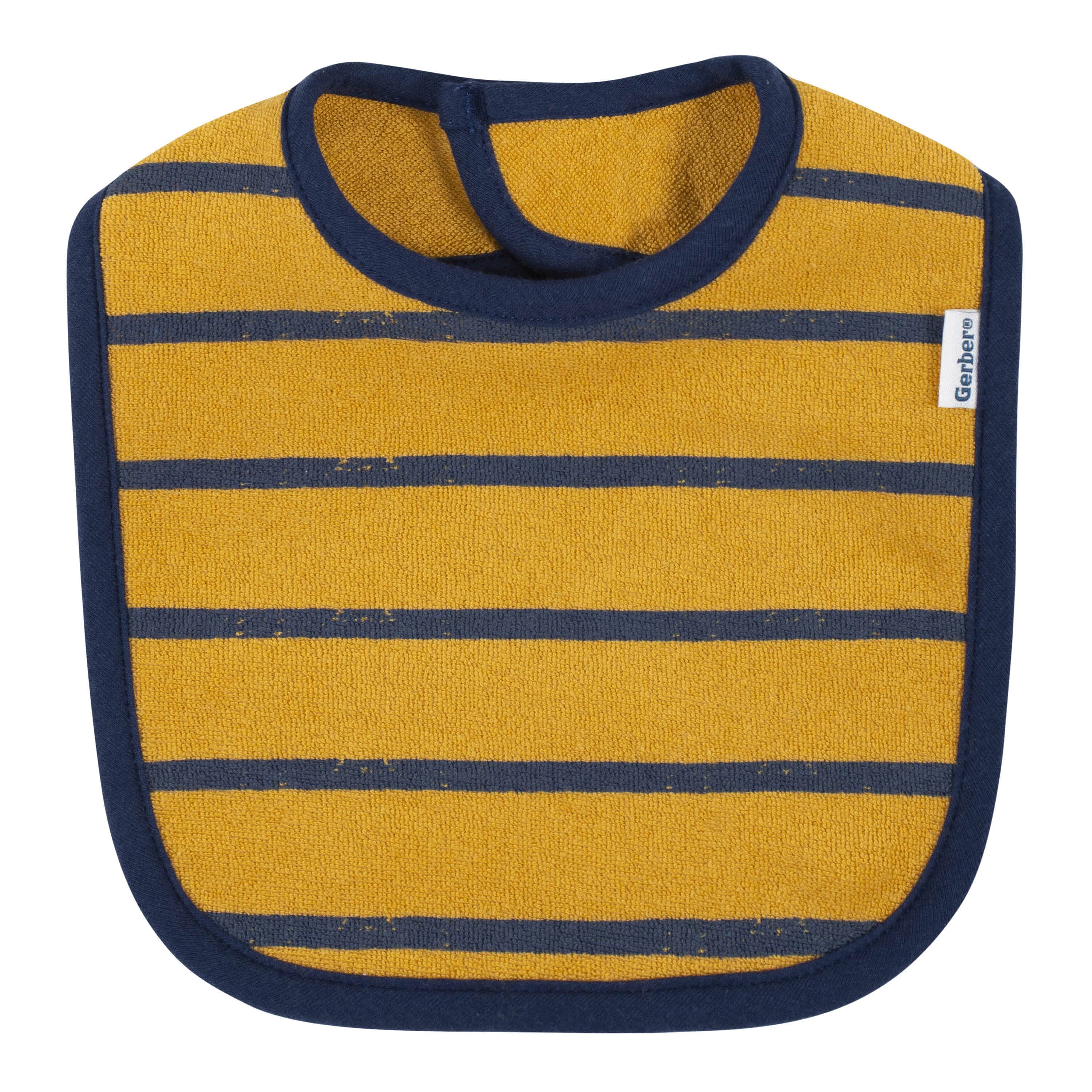 4-Pack Baby Boys Dino Bibs-Gerber Childrenswear