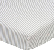 Boys Stripes Fitted Crib Sheet-Gerber Childrenswear