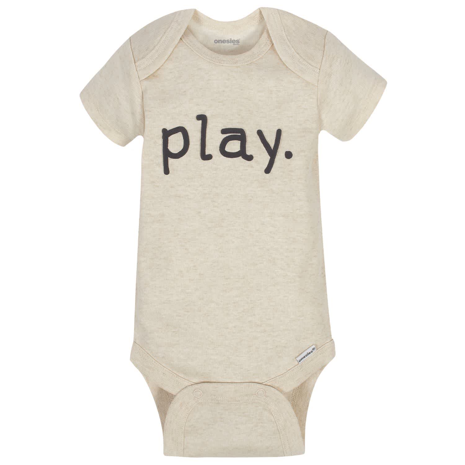 8-Pack Baby Neutral Words Onesies® Brand Bodysuits-Gerber Childrenswear