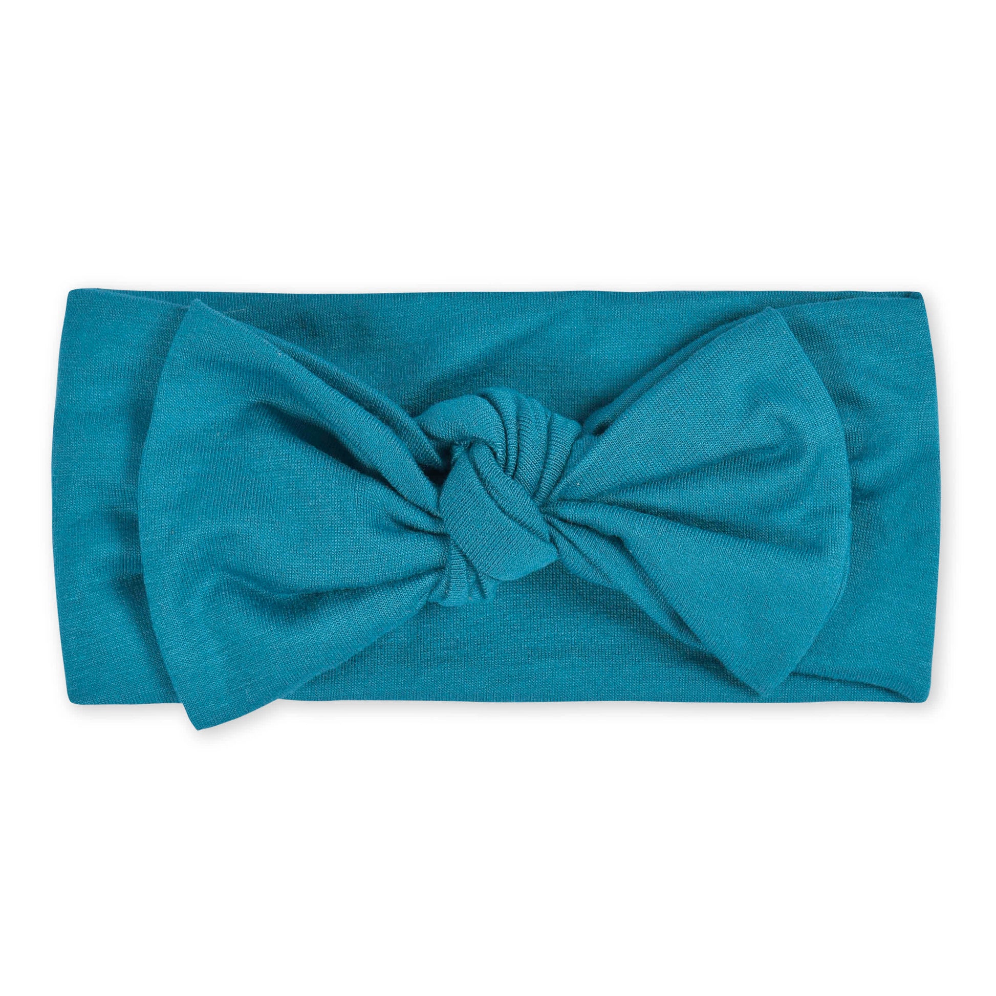 Girls Teal Buttery-Soft Viscose Made from Eucalyptus Headband