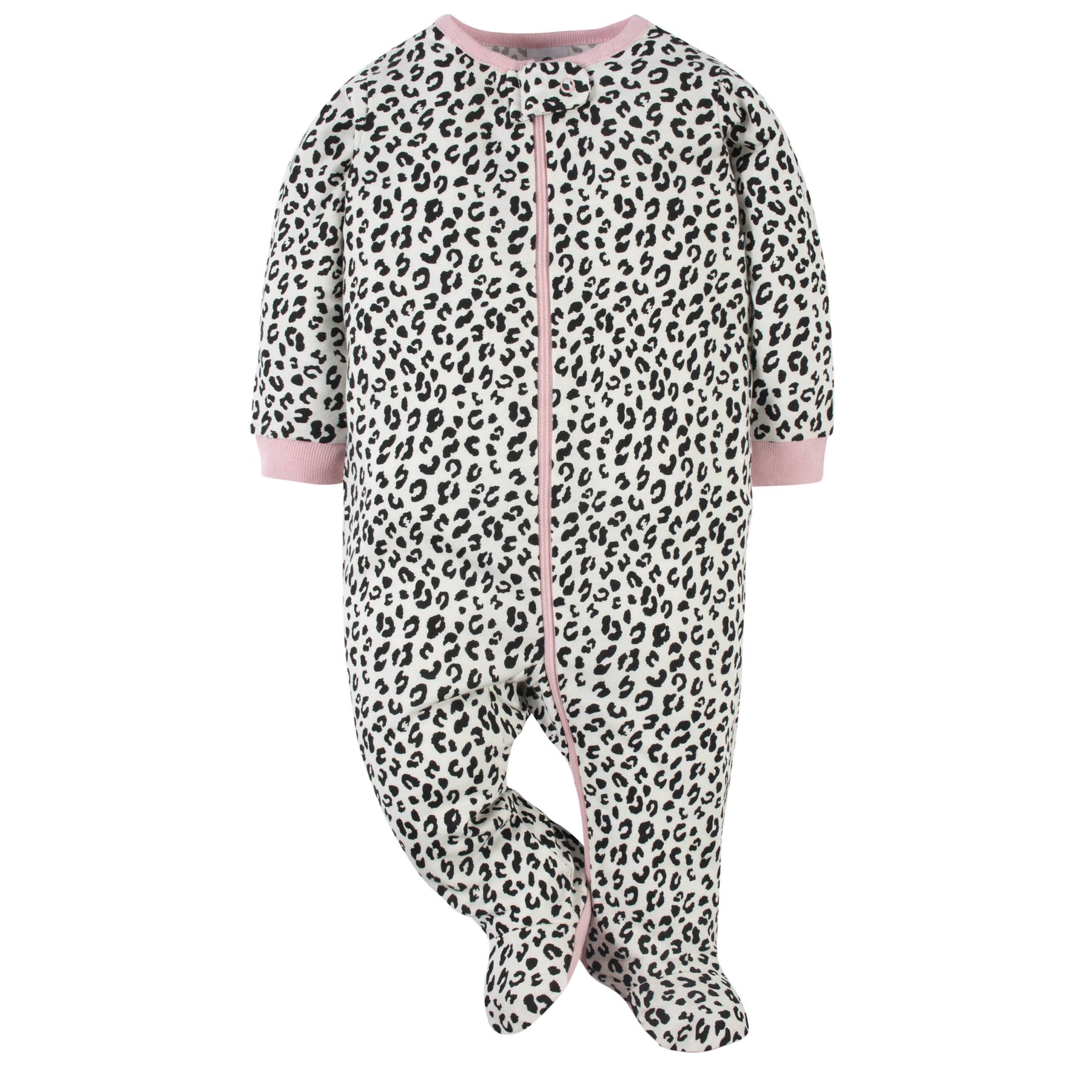 4-Pack Baby Girls Leopard Sleep 'N Plays – Gerber Childrenswear