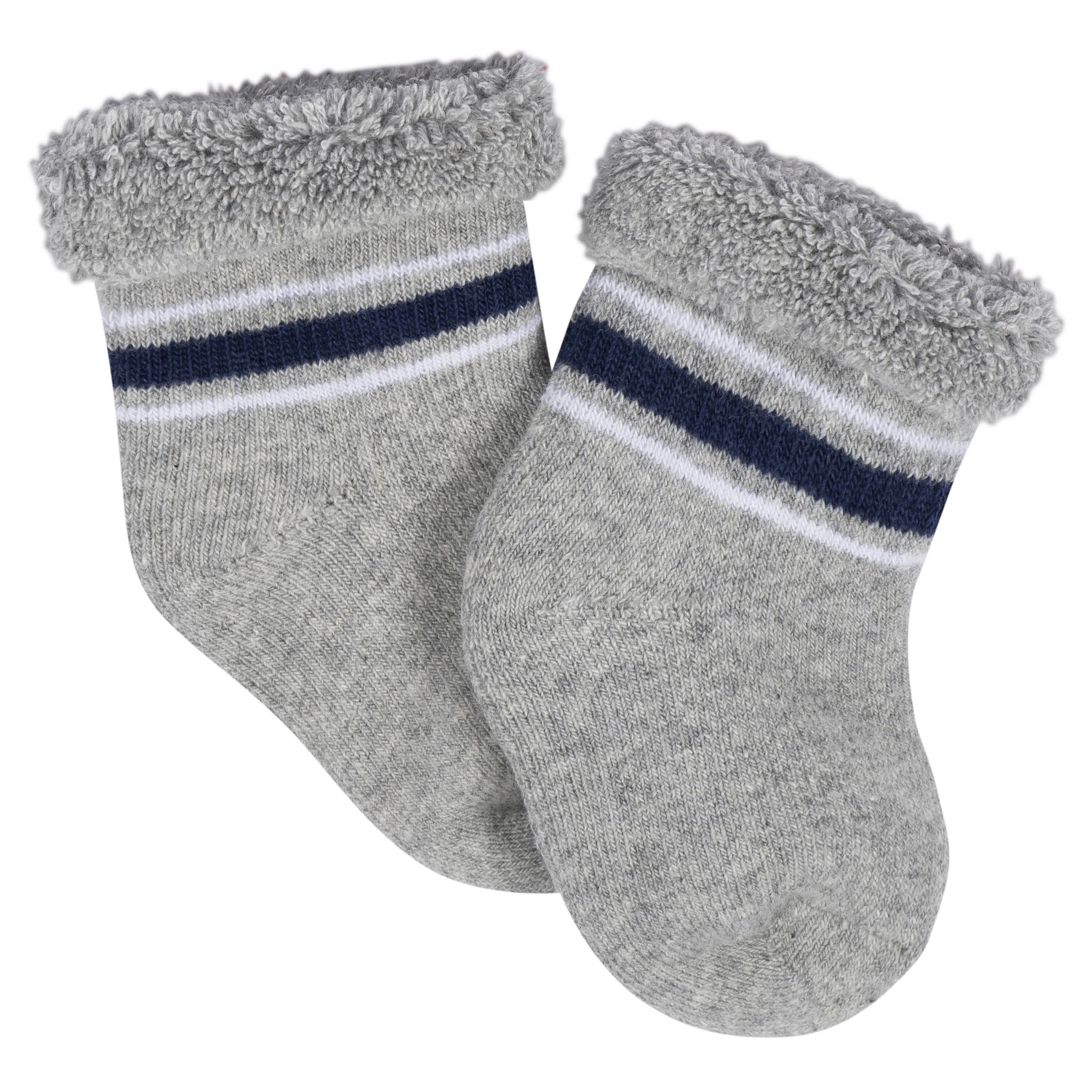 12-Pack Baby Boys Sports Terry Wiggle Proof® Socks