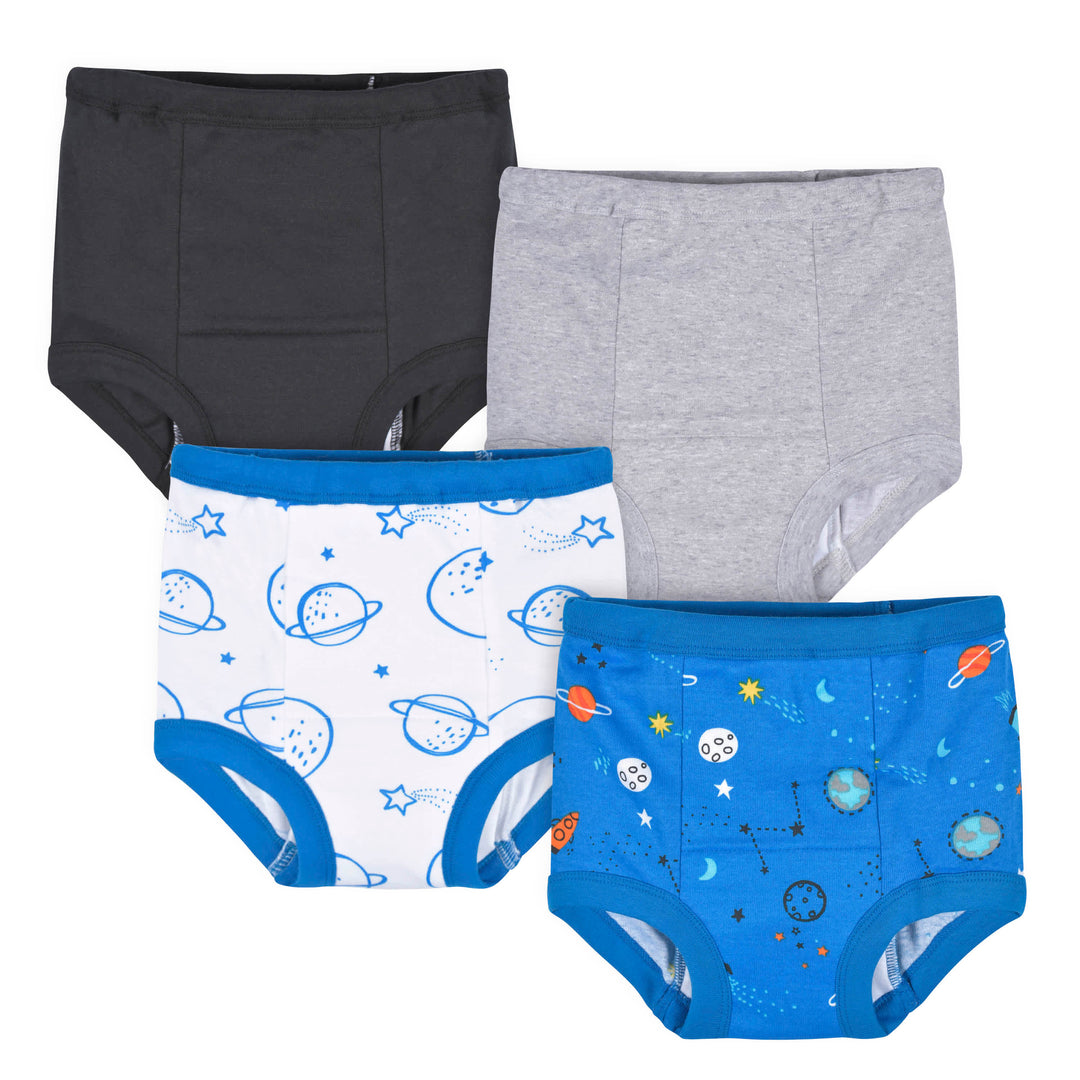 4-Pack Toddler Boys Space Training Pants – Gerber Childrenswear