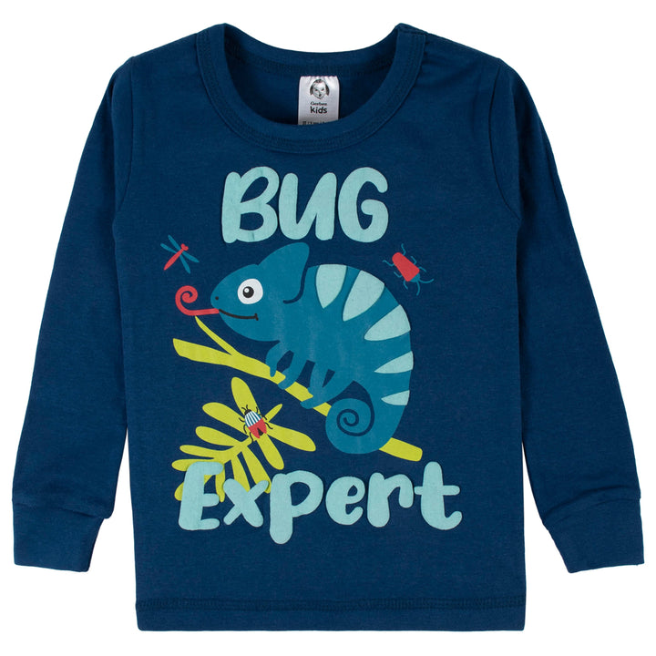 4-Piece Infant & Toddler Boys Bug Expert Snug Fit Cotton Pajamas-Gerber Childrenswear