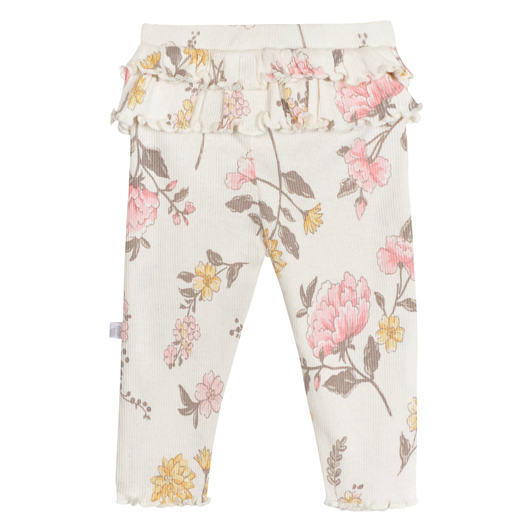 2-Pack Baby Girls Vintage Floral Pants